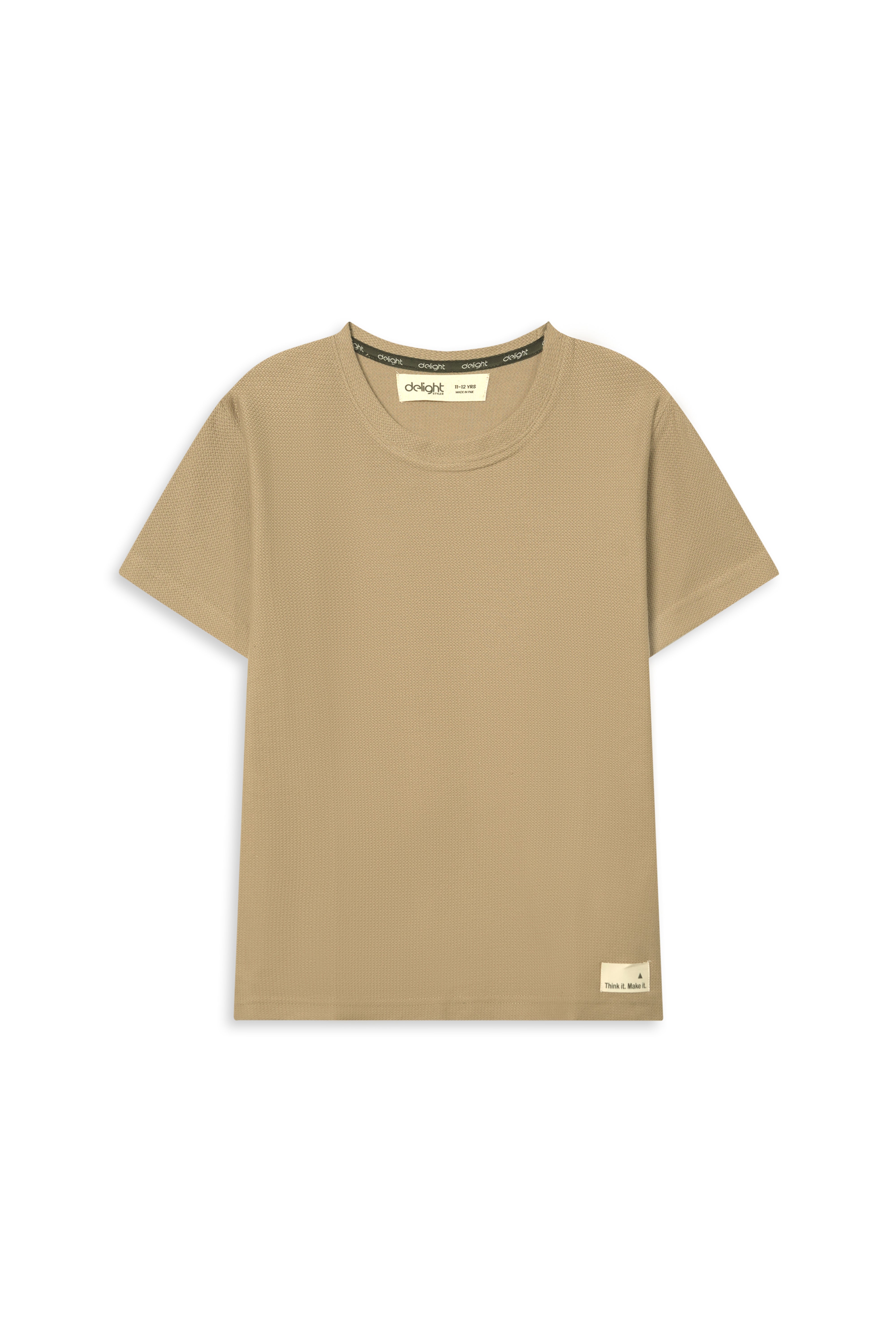 Vertical Waffle Grid Tee