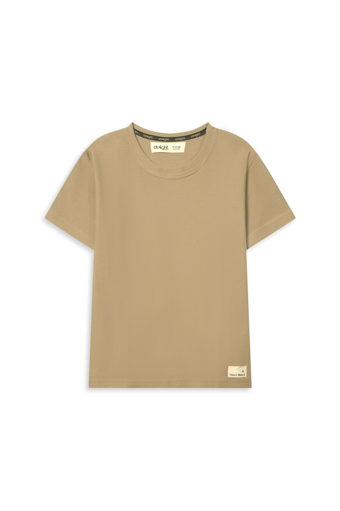 Vertical Waffle Grid Tee
