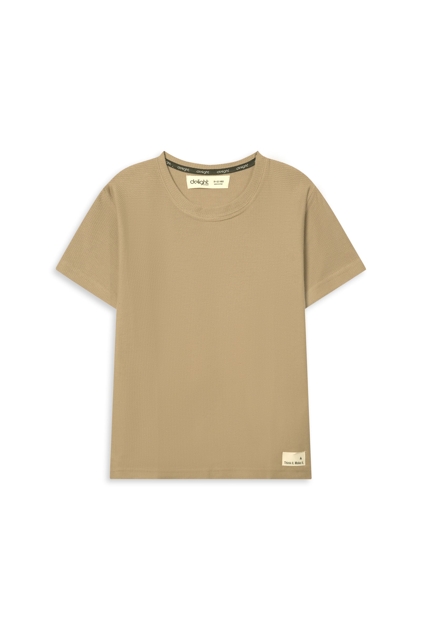 Vertical Waffle Grid Tee