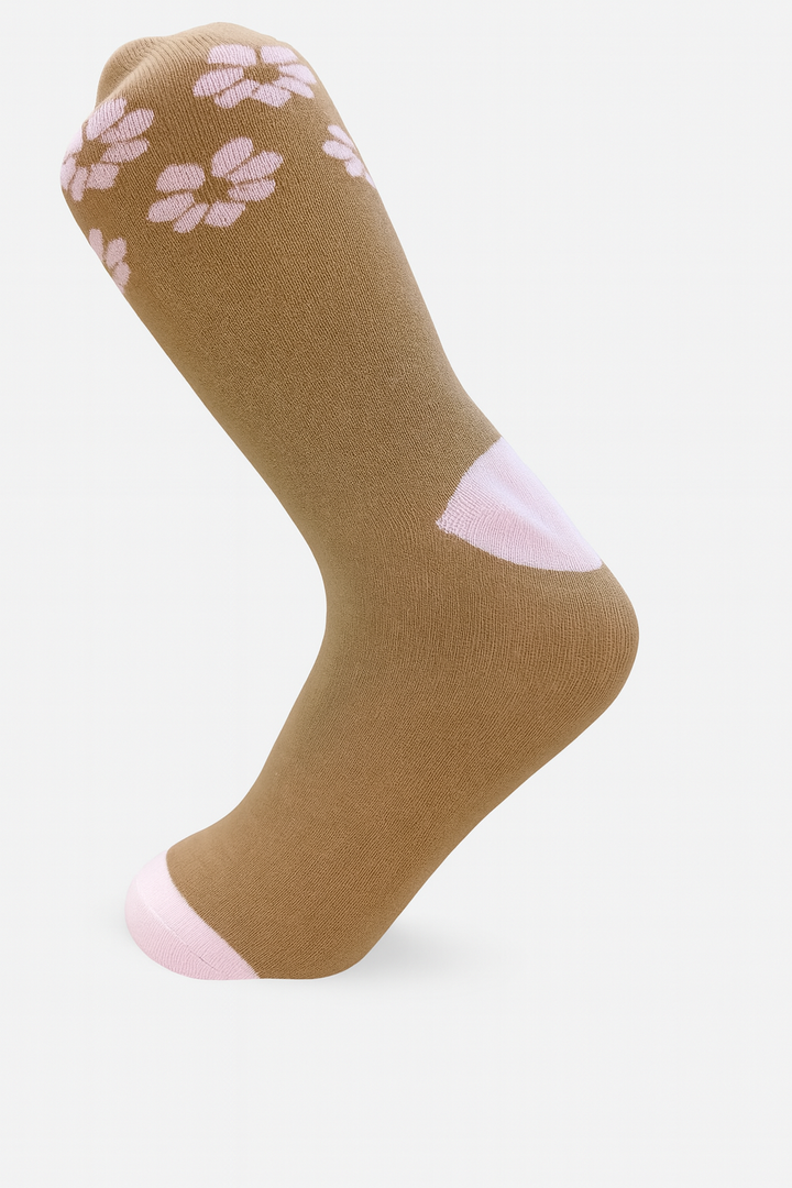Women Rose Patteren socks