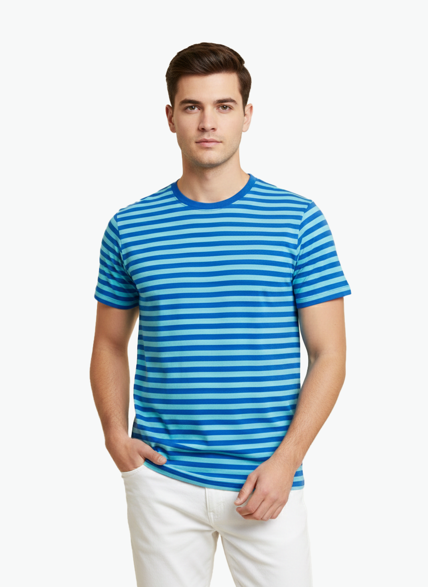 Men Striped T-shirt