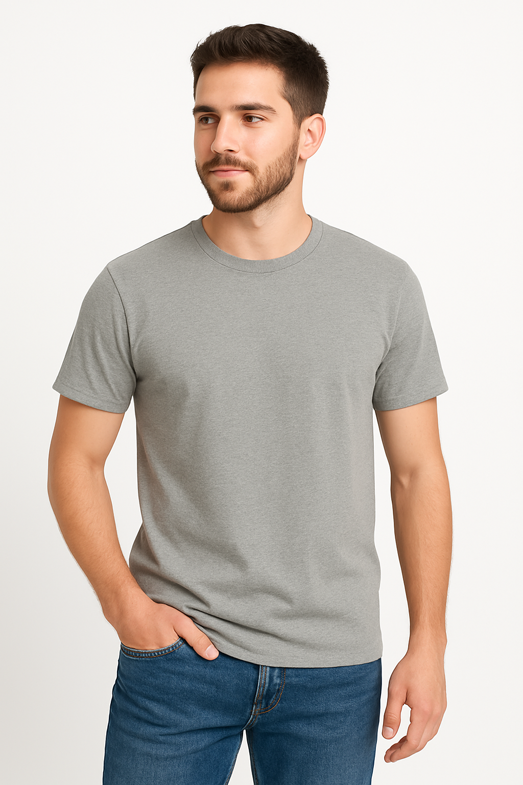 Men Melange T-shirt