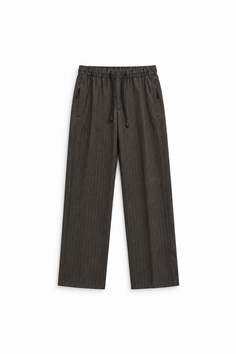 Men’s Relaxed-Fit Pinstripe Trousers