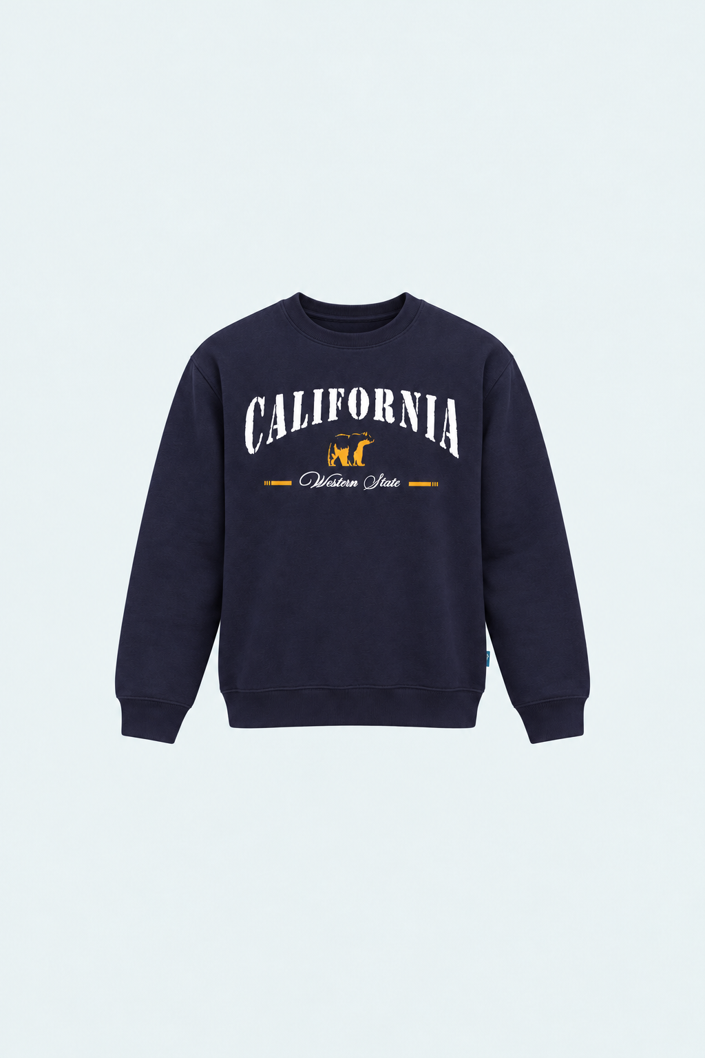 Men Sweat Shirt Navy Color
