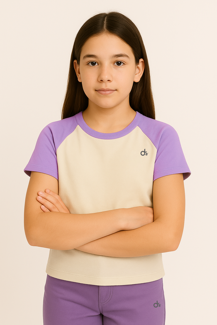 Girls Raglan T-shirt