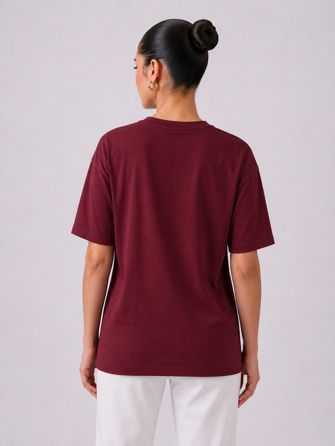 Ivory Essentials Oversized Tee