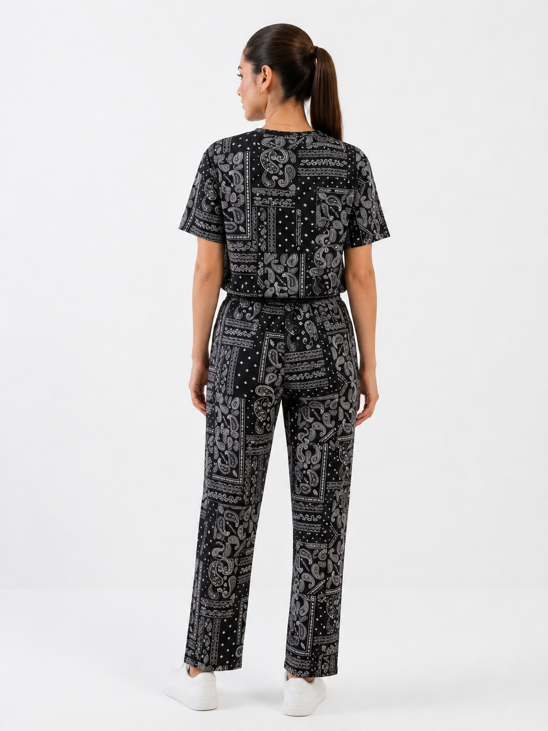 Paisley Print Cotton Co-Ord Set