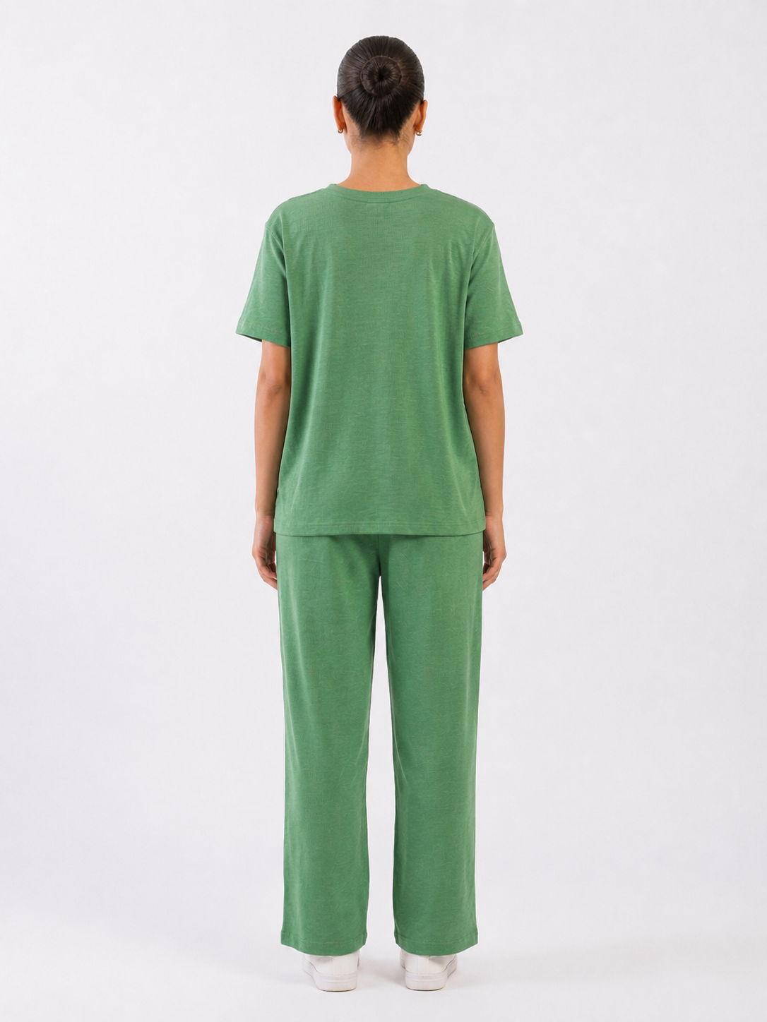 Melange Wide-Leg Co-ord