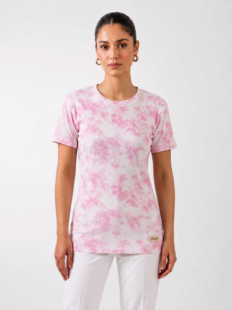 Azure Breeze Linen Tee