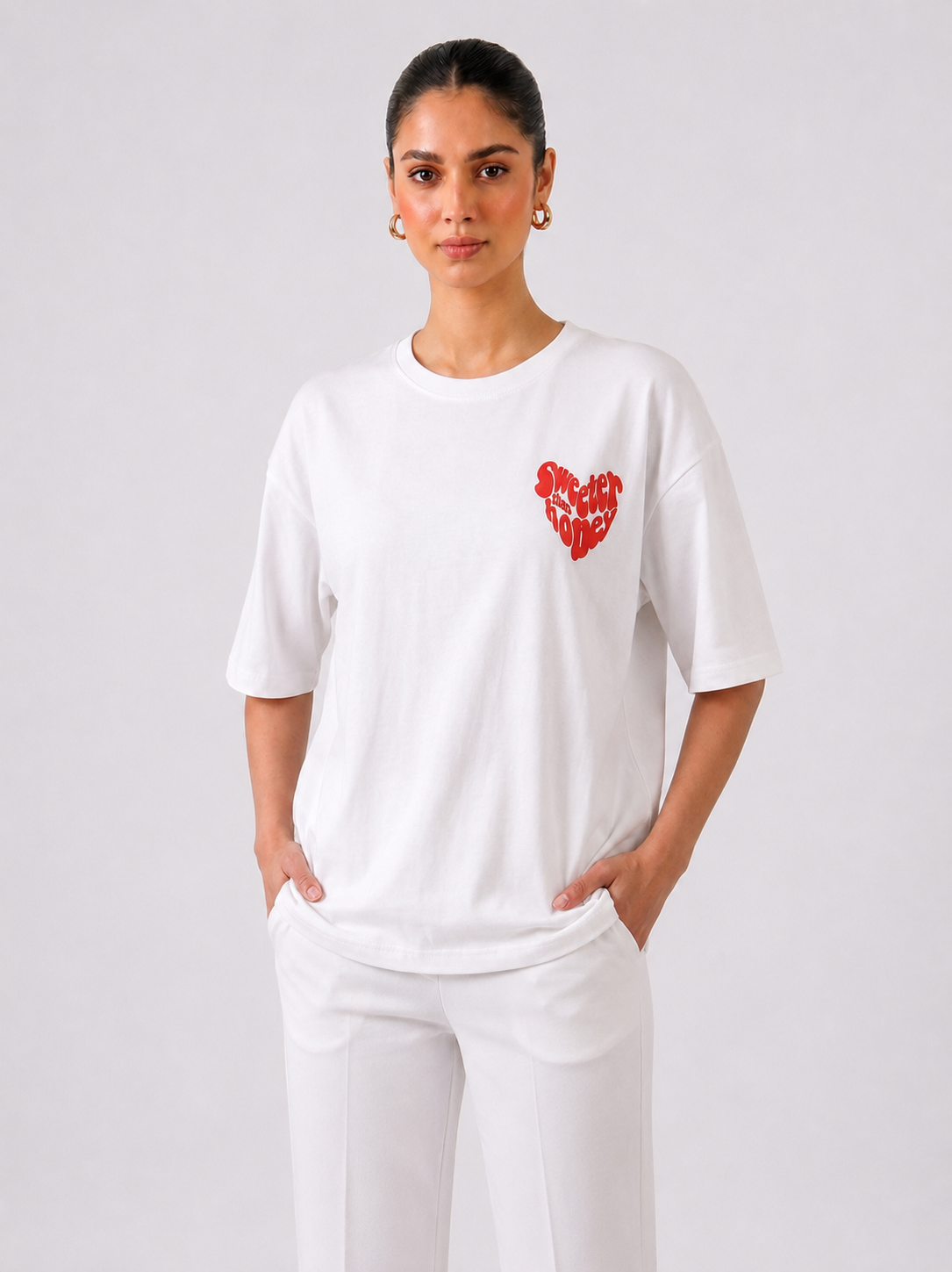 HearT Graphic Cotton T-Shirt
