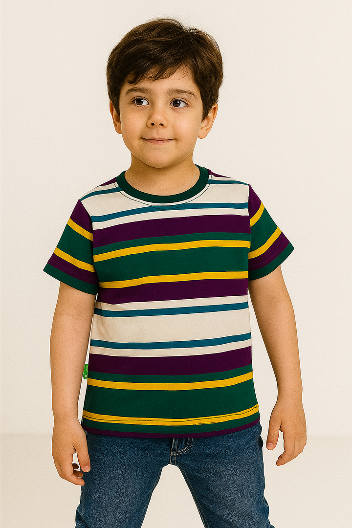 Boys T-shirt Striper