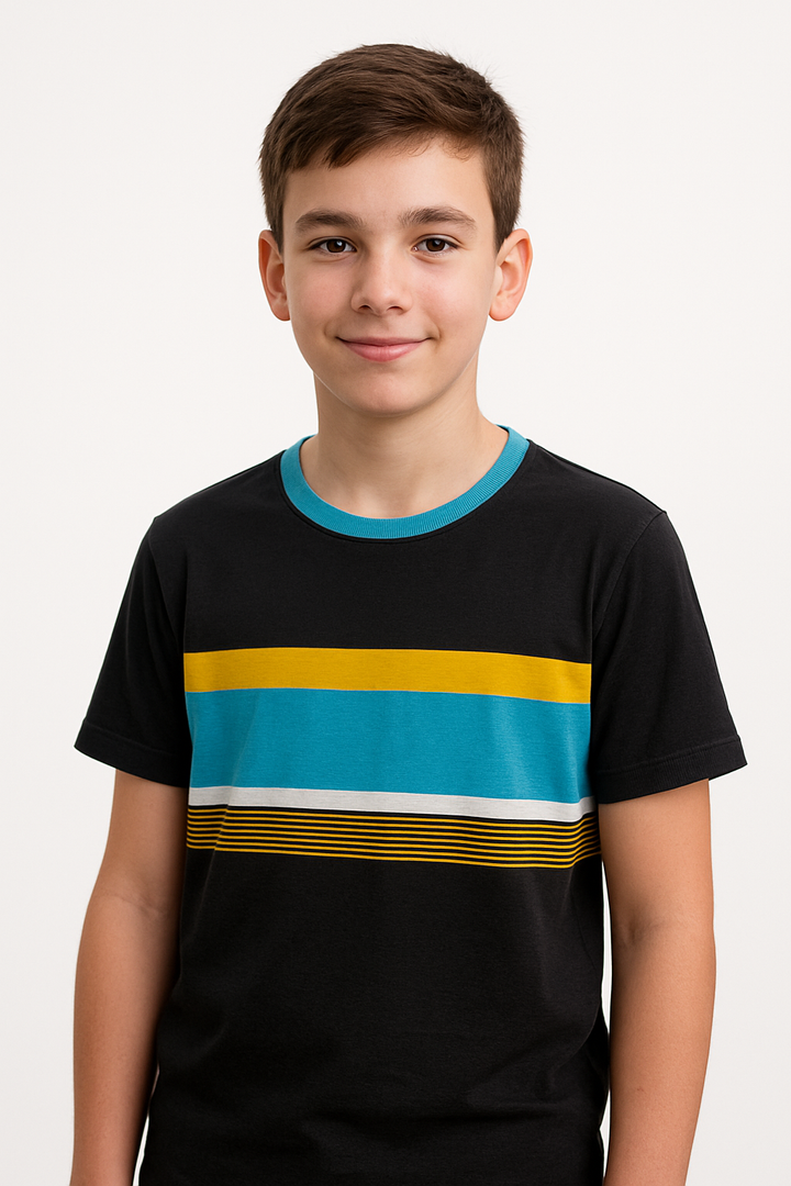 BOYS T- SHIRT STRIPER