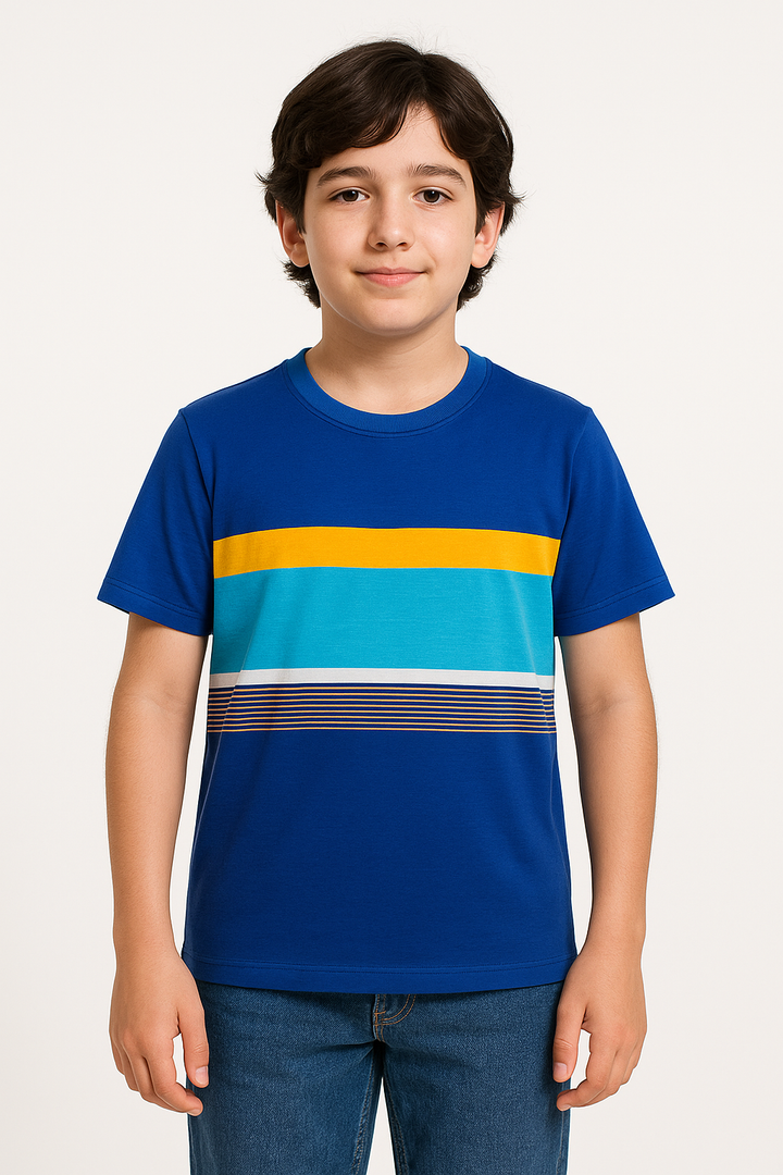 BOYS T- SHIRT STRIPER
