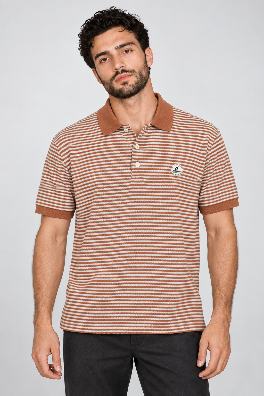 Men's Polo Yarn Dyed