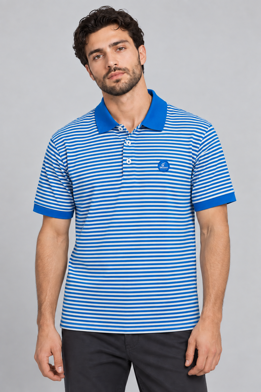 Men's Polo Yarn Dyed