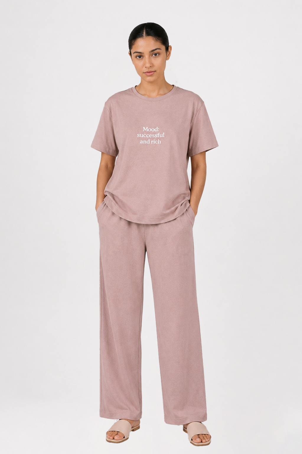 Relaxed Cotton Co-Ord Set