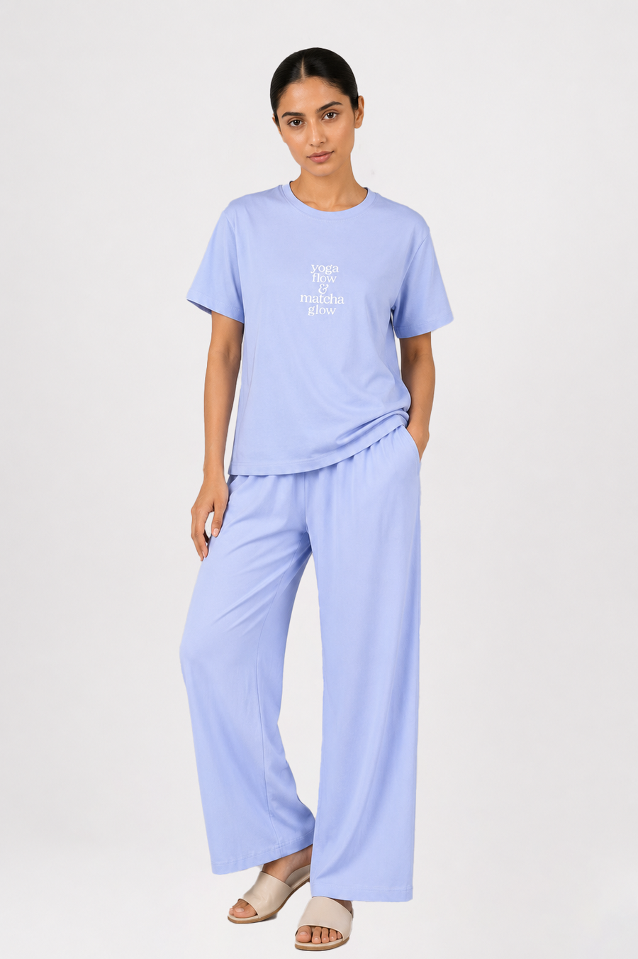 Relaxed Cotton Co-Ord Set