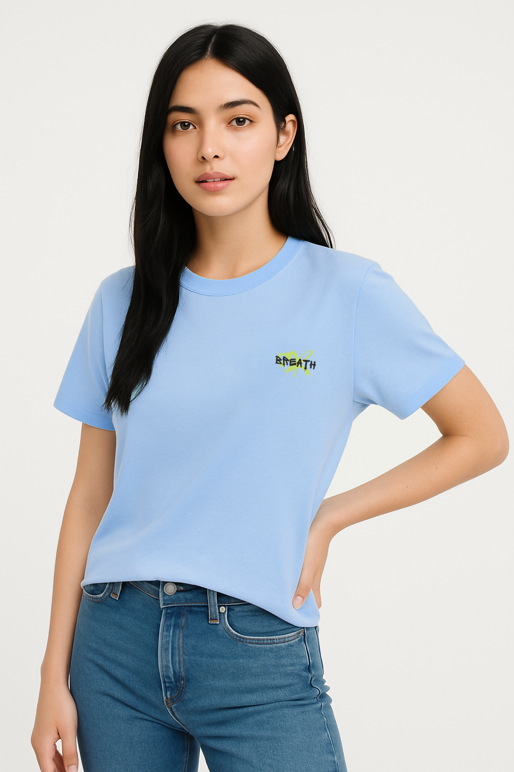 WOMEN T-SHIRT PRINTED