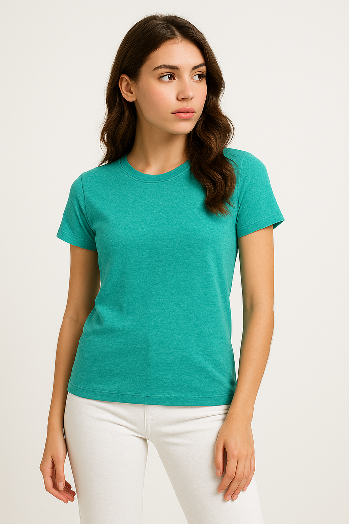 Women Melange T-shirt