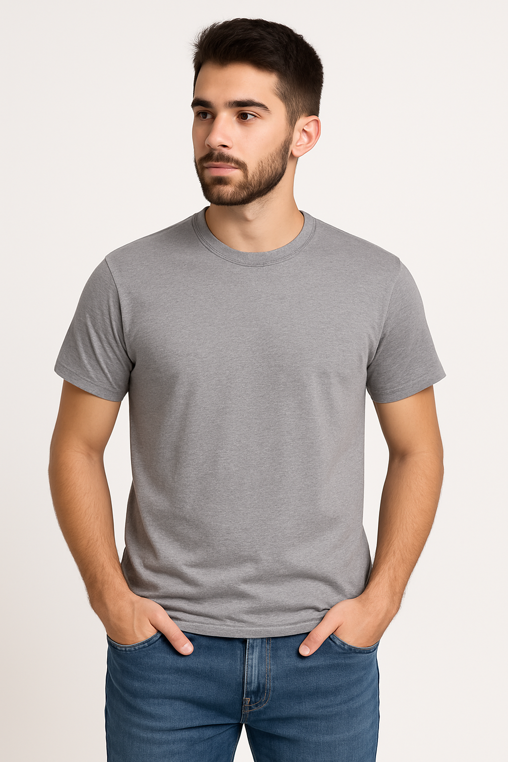 Men Melange T-shirt
