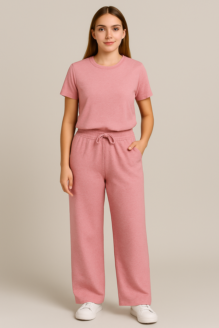Women Trouser Chain Melange