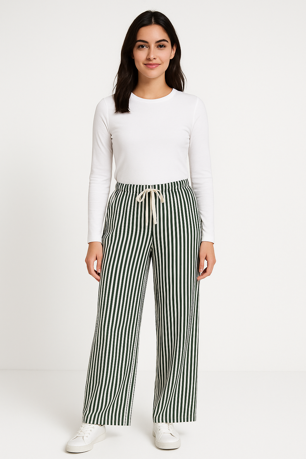 Women Trouser line printing