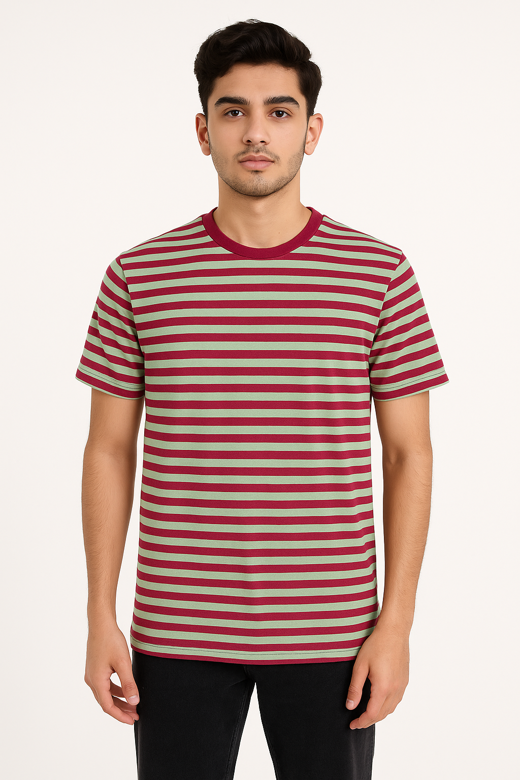 Men Striped T-shirt