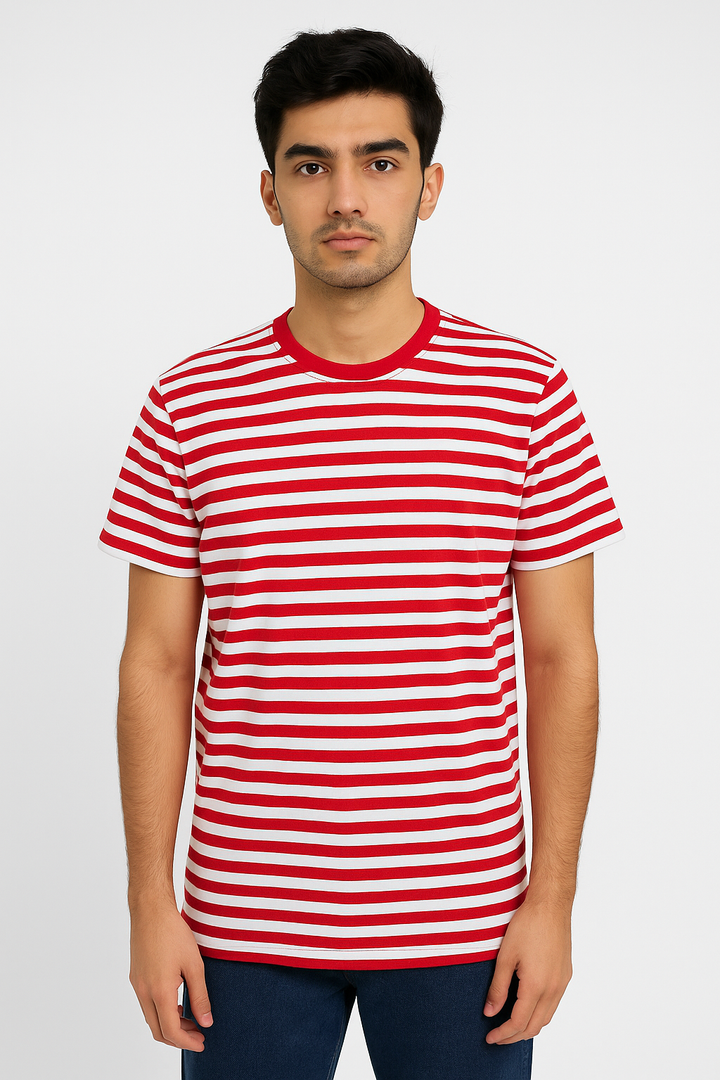 Men Striped T-Shirt