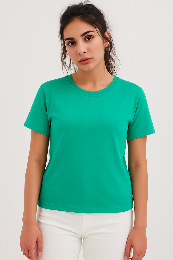 Women Melange T-shirt
