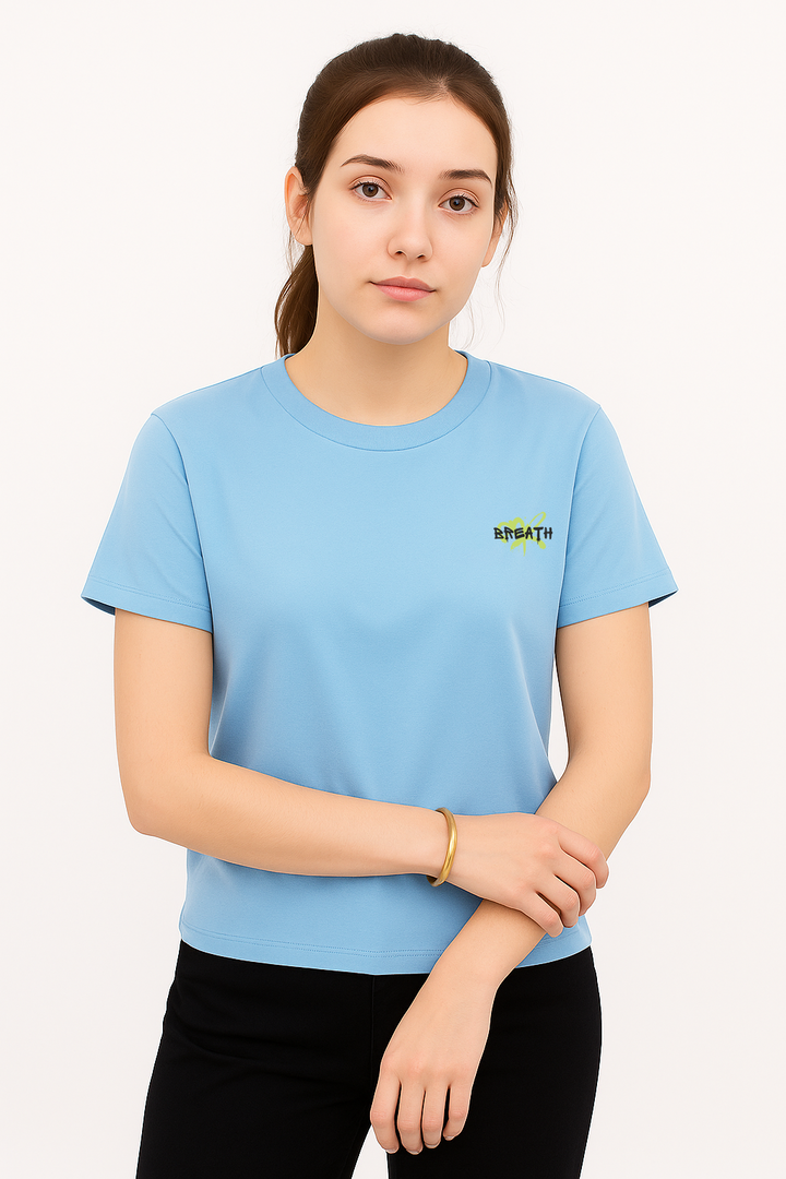 WOMEN T-SHIRT PRINTED