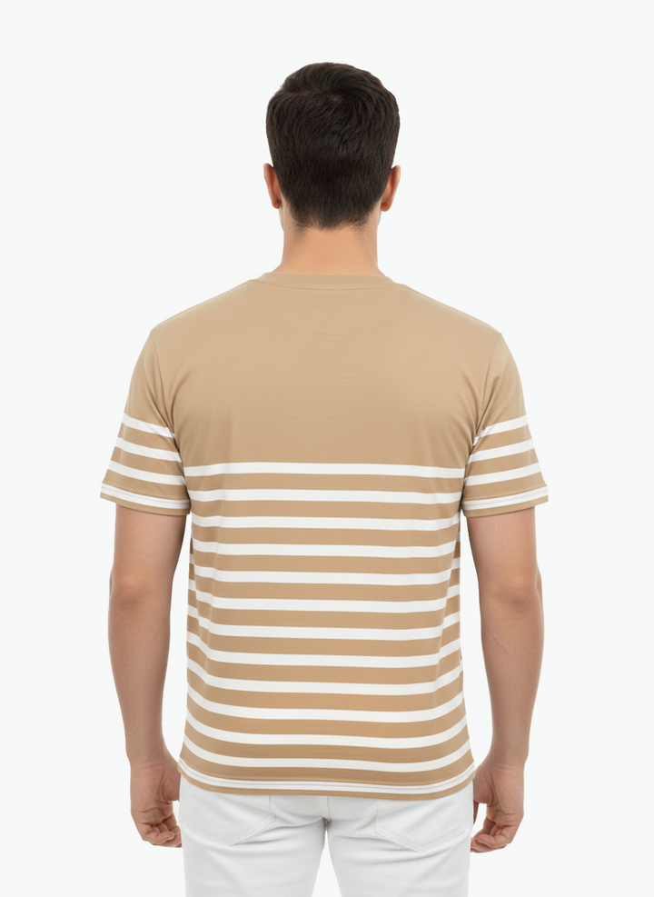 Men T-shirt Striper