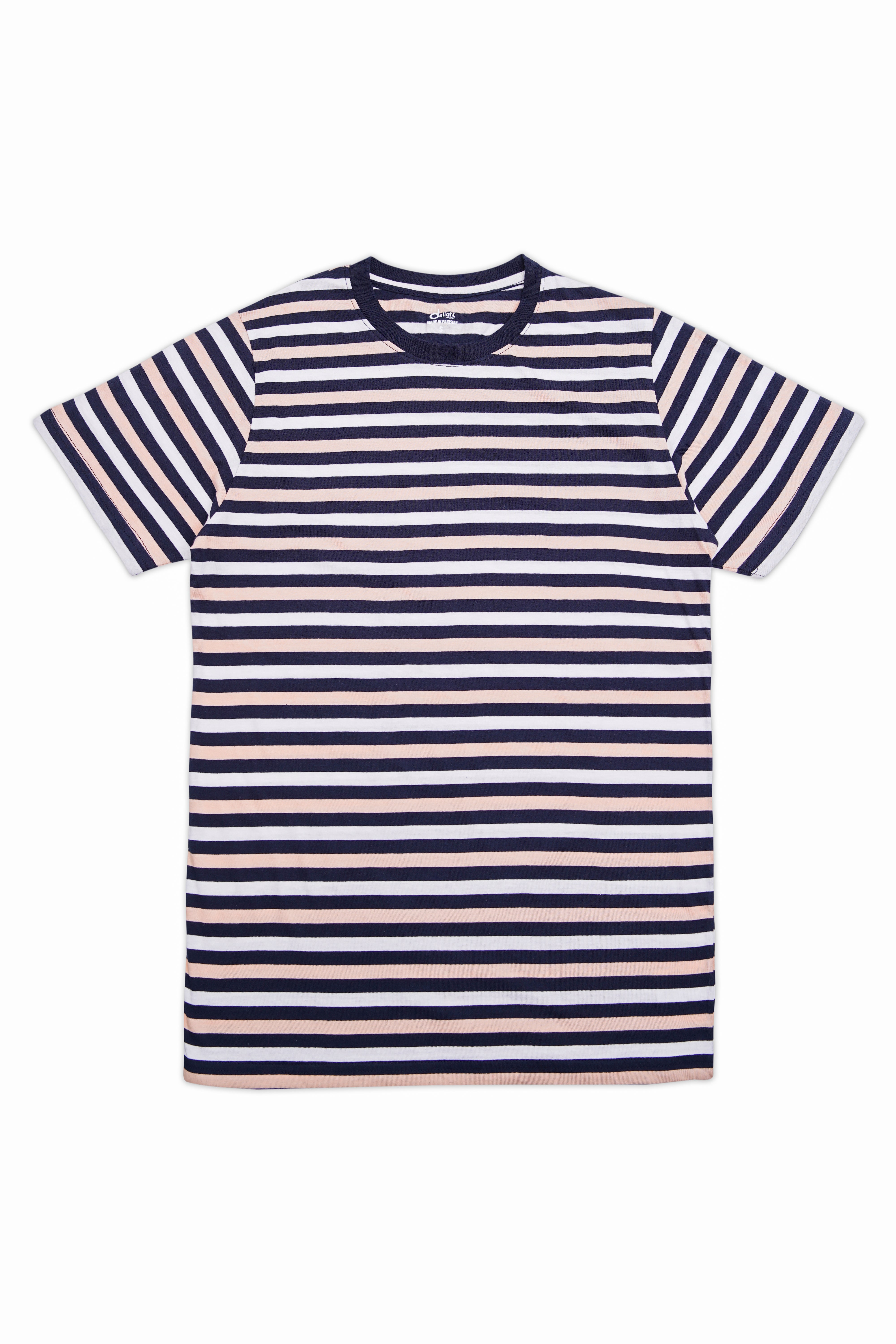 Men striped T-shirt