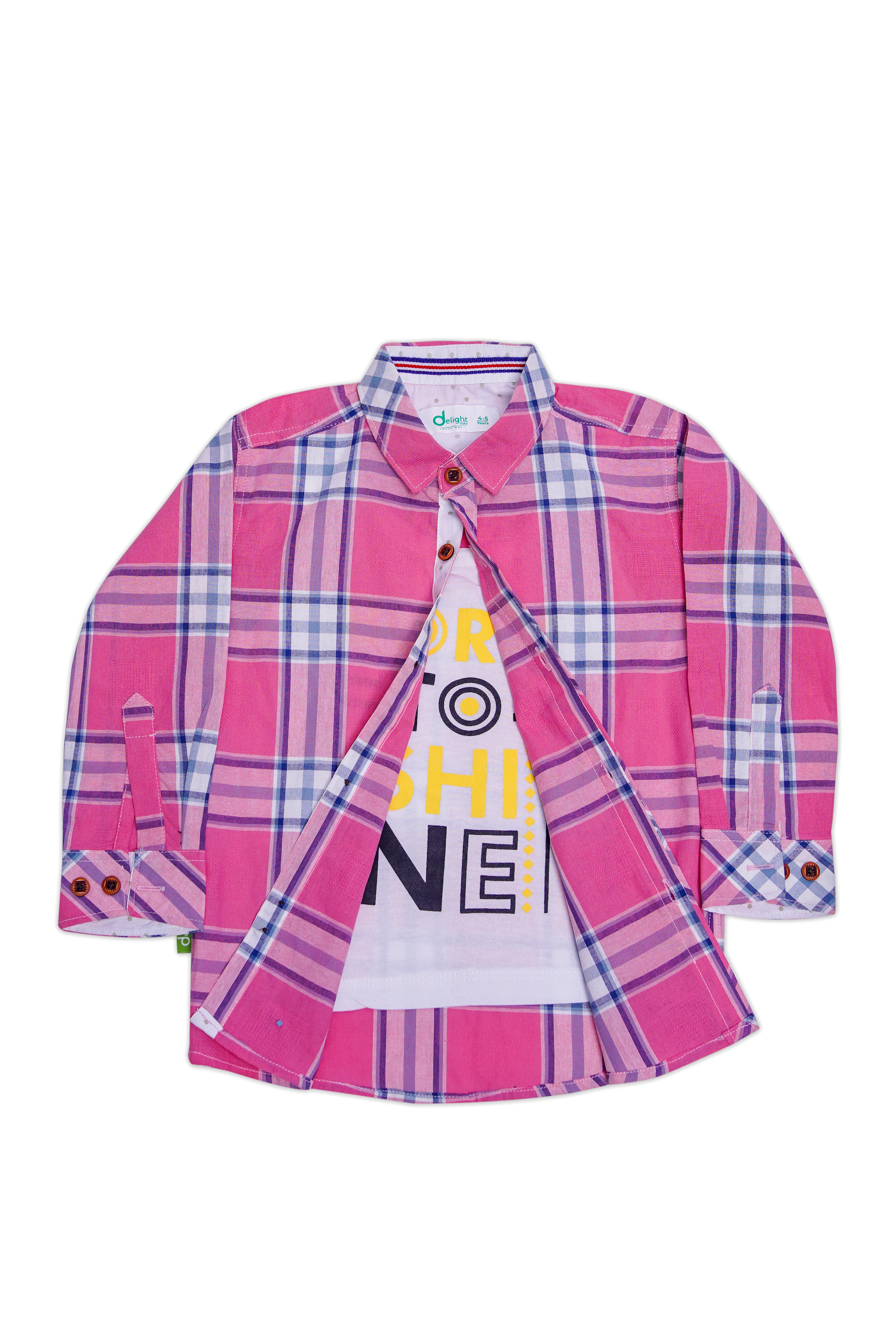 Casual Double Shirt Check