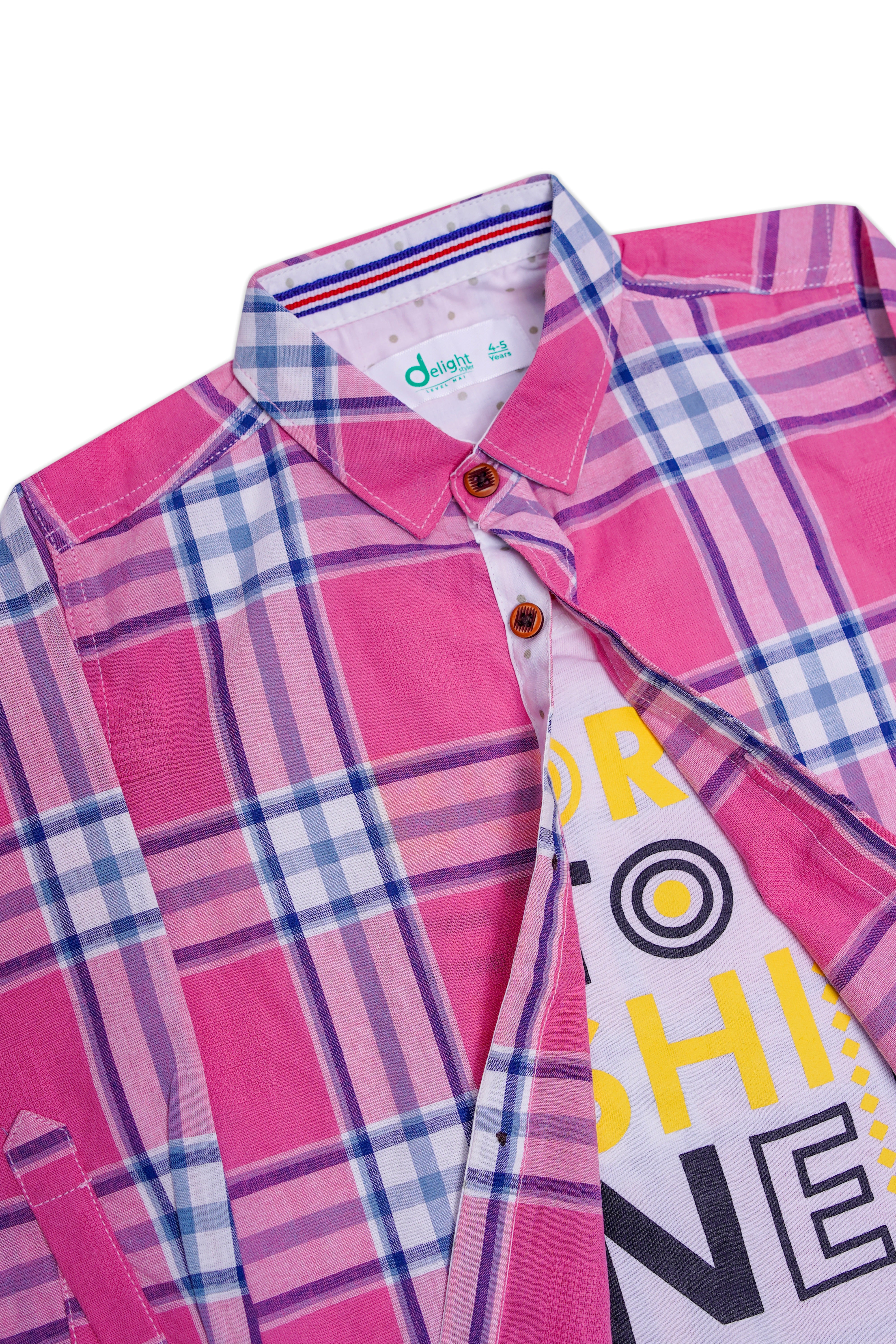 Casual Double Shirt Check