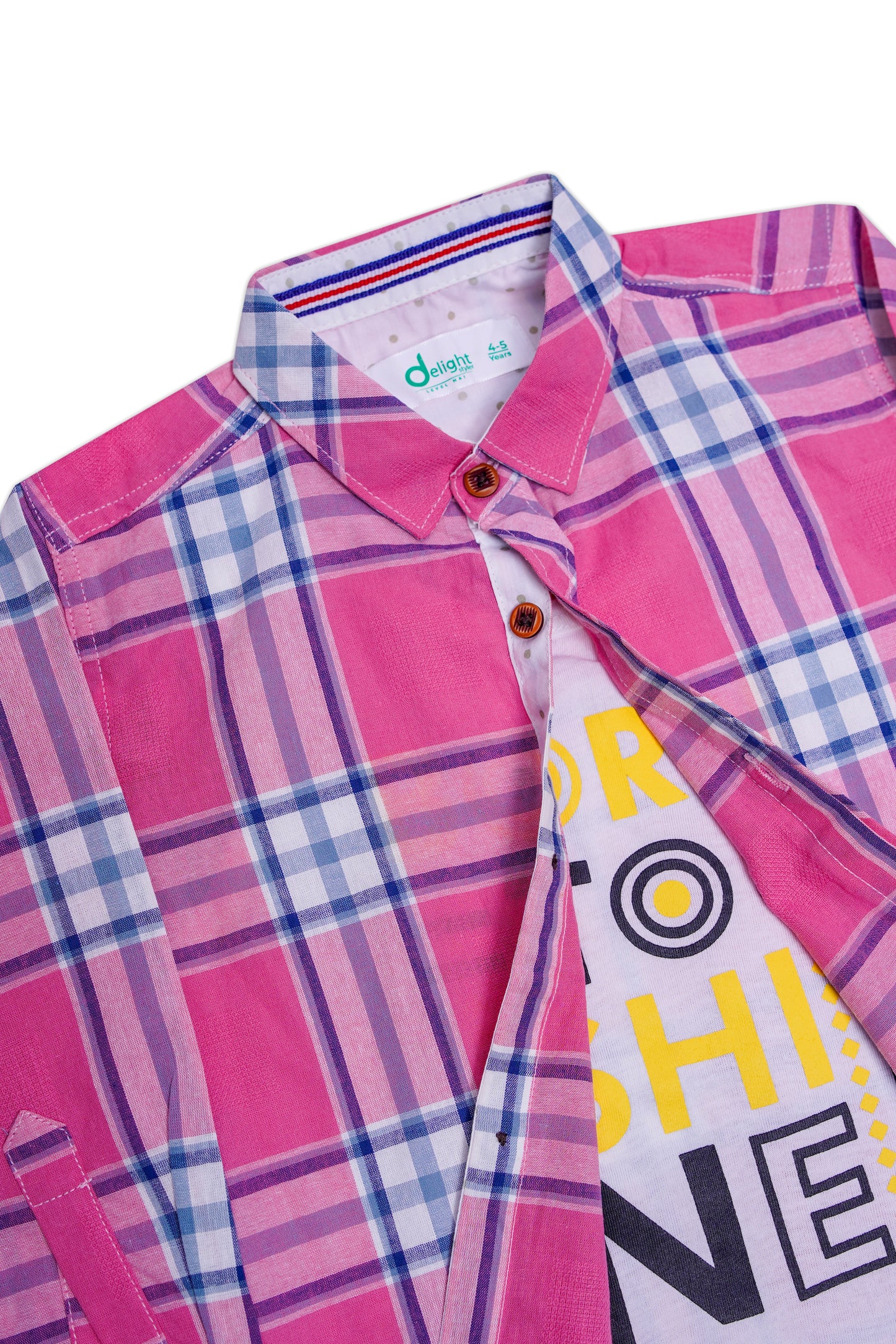 Casual Double Shirt Check