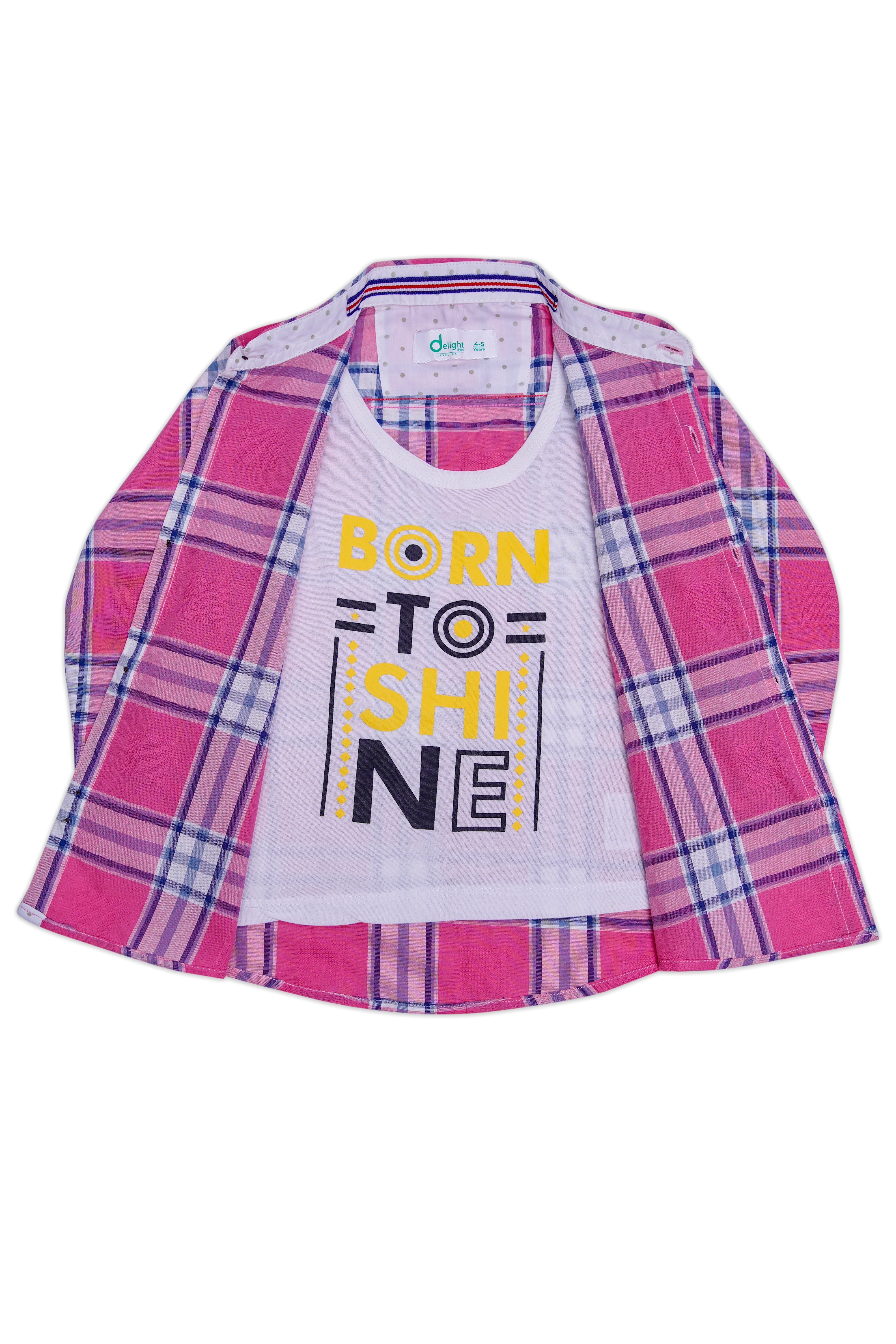 Casual Double Shirt Check