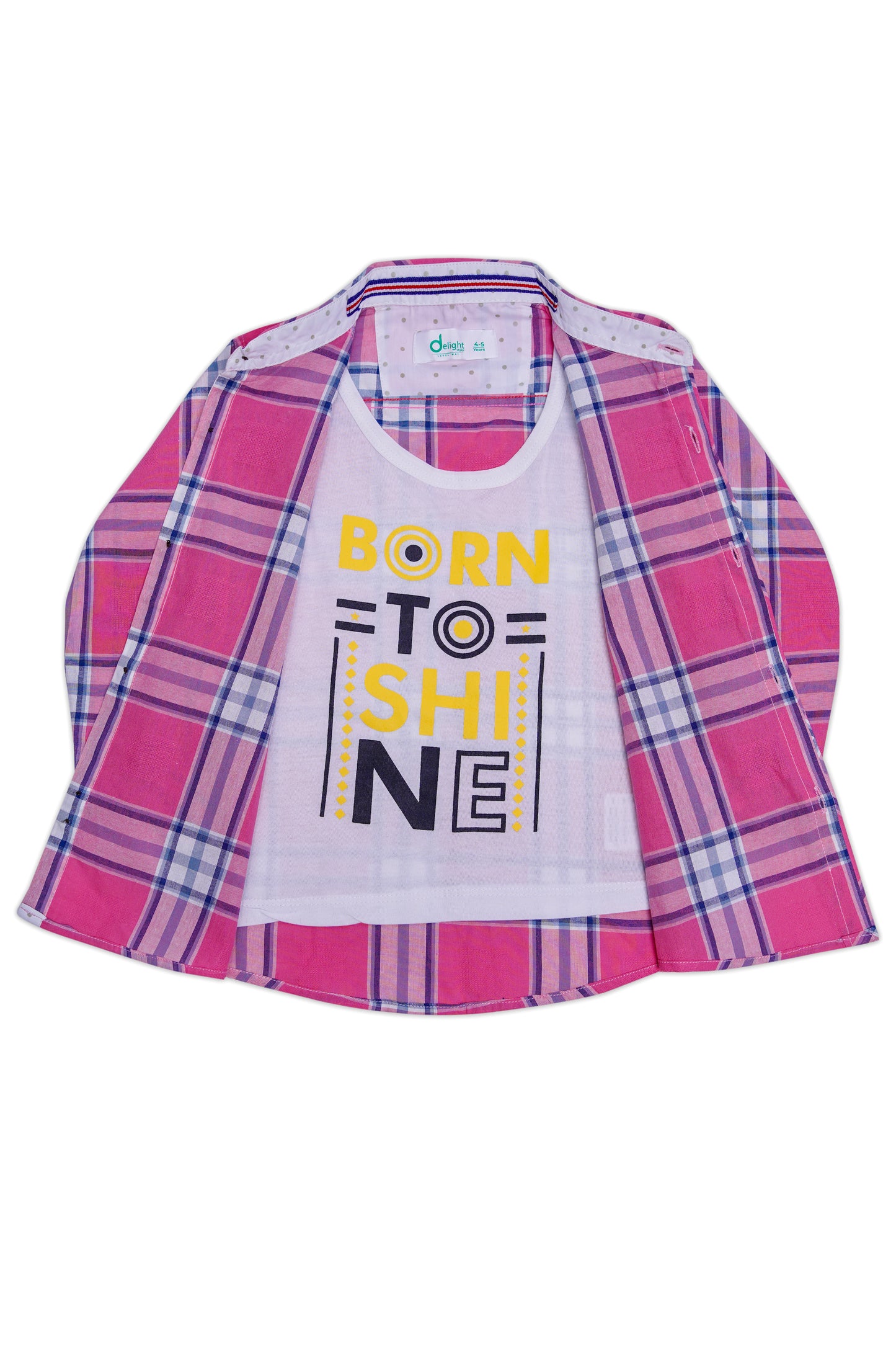 Casual Double Shirt Check