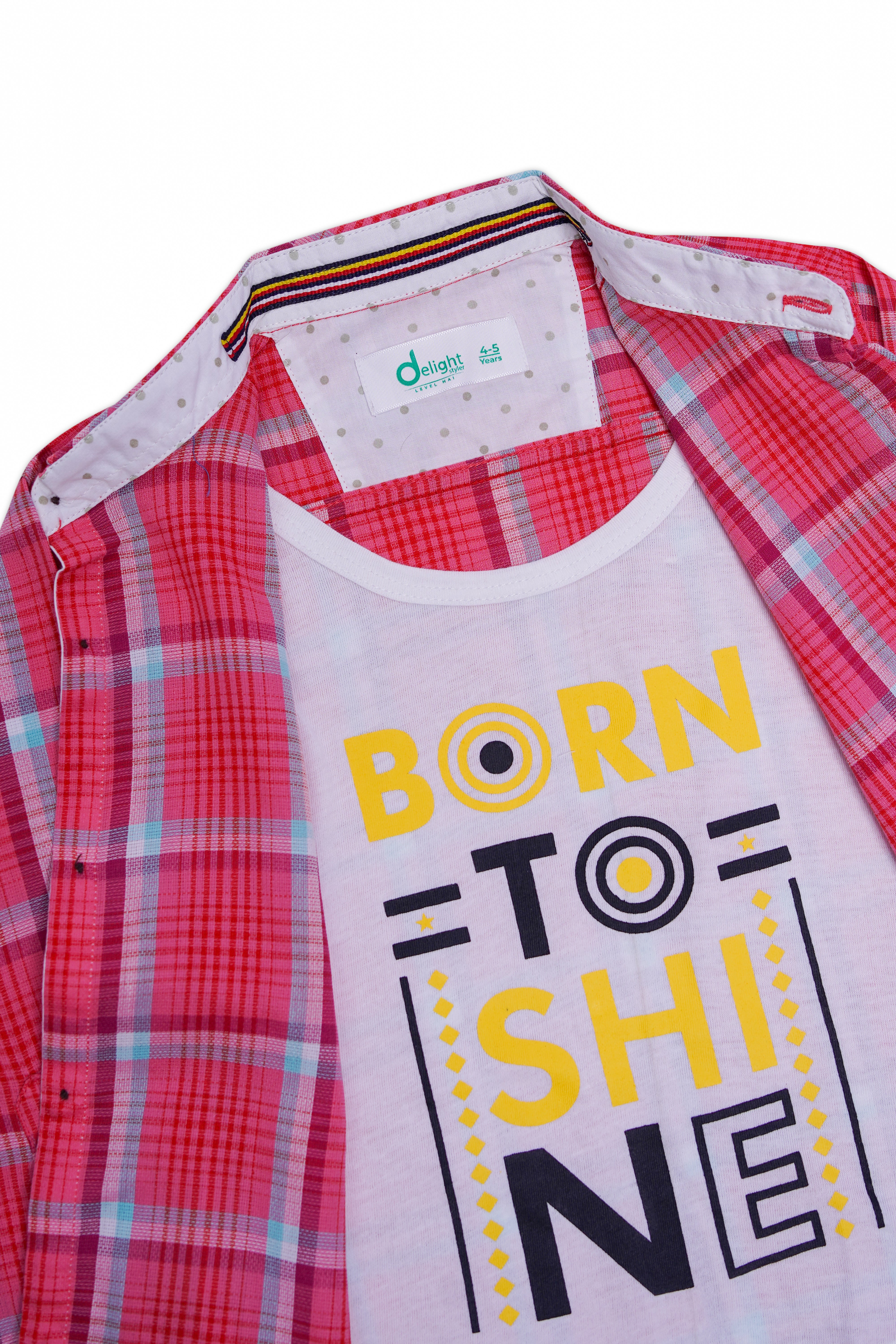 Casual Double Shirt Check