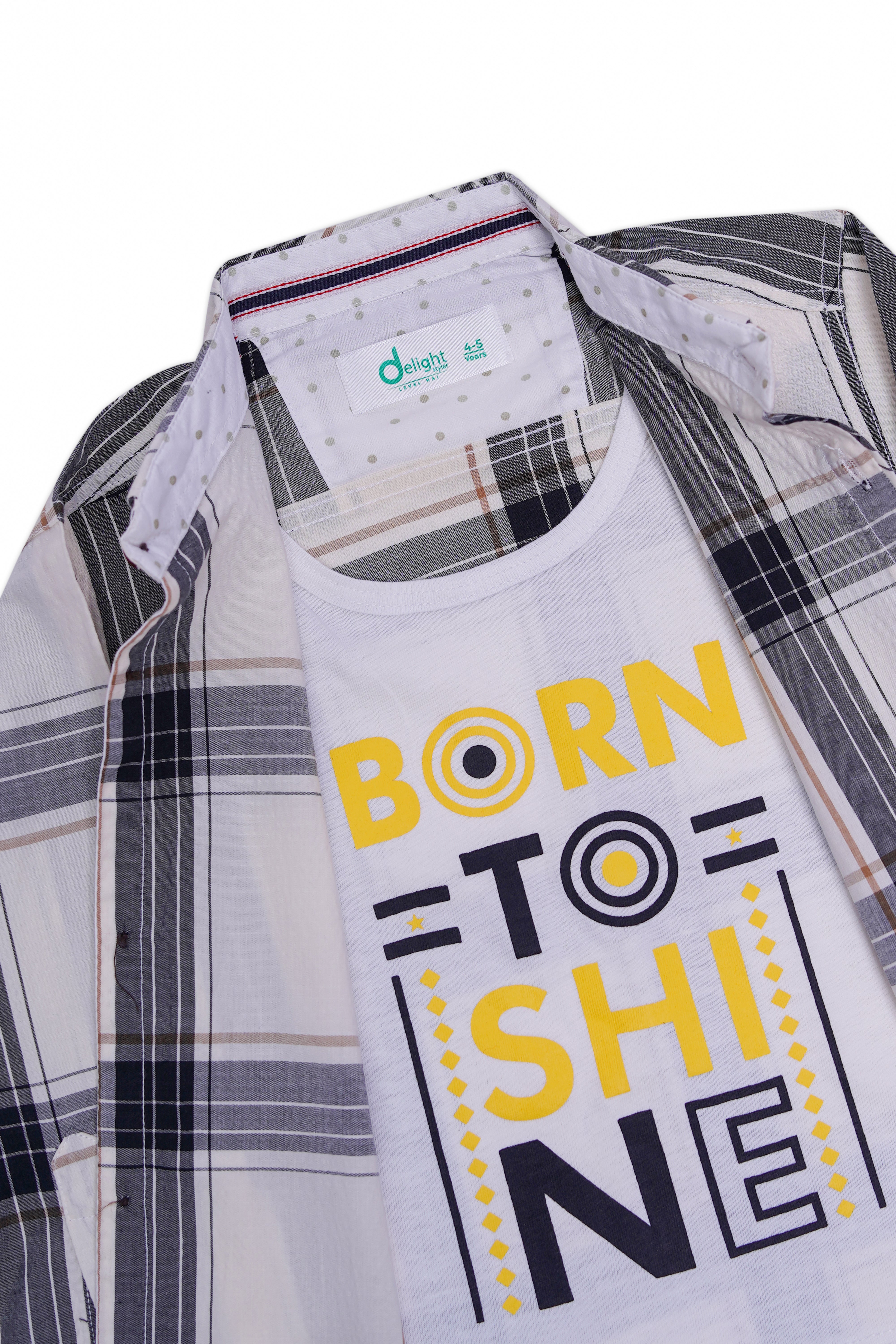 Casual Double Shirt Check