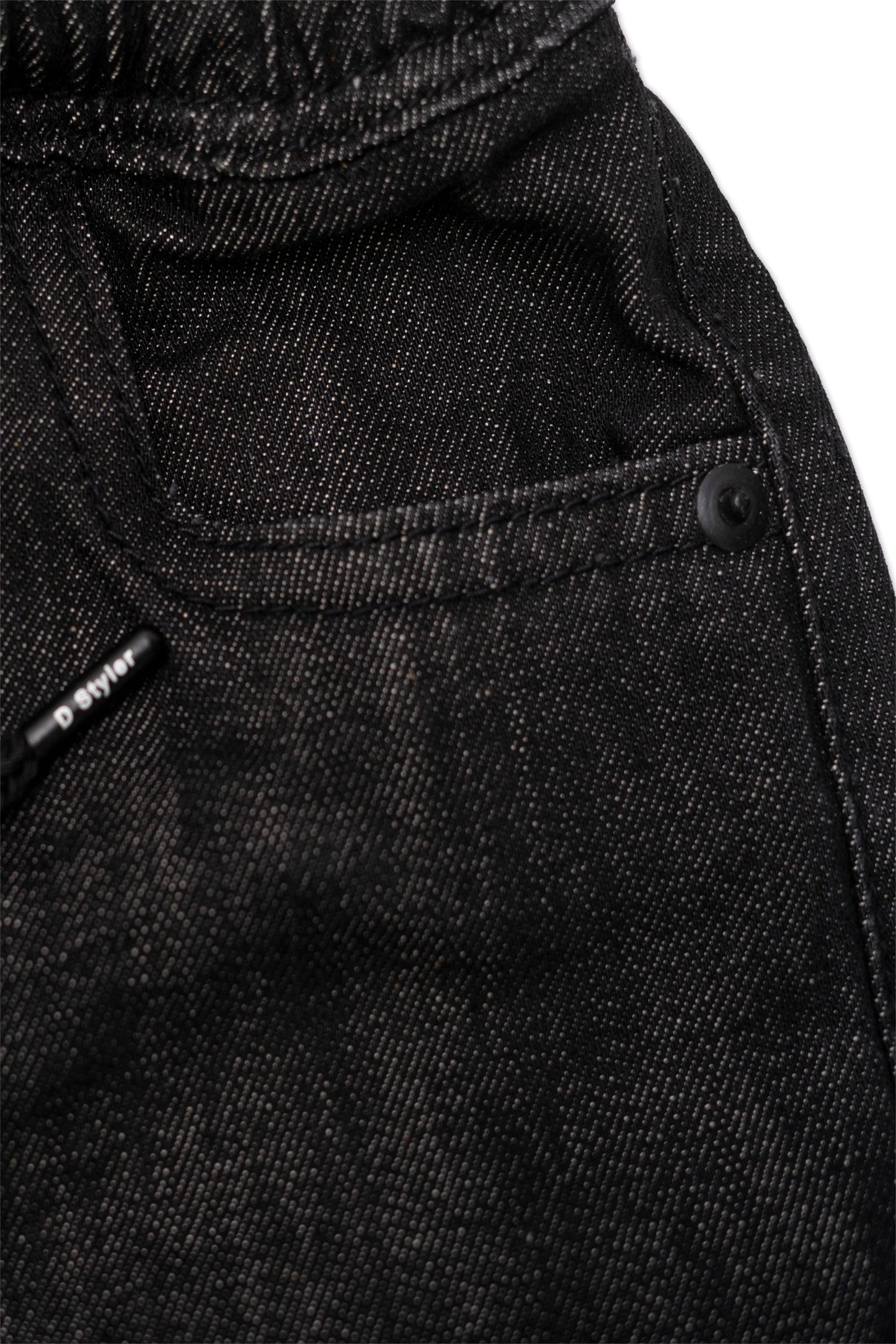 Boys Bermuda With Cord Regular Black  Wash