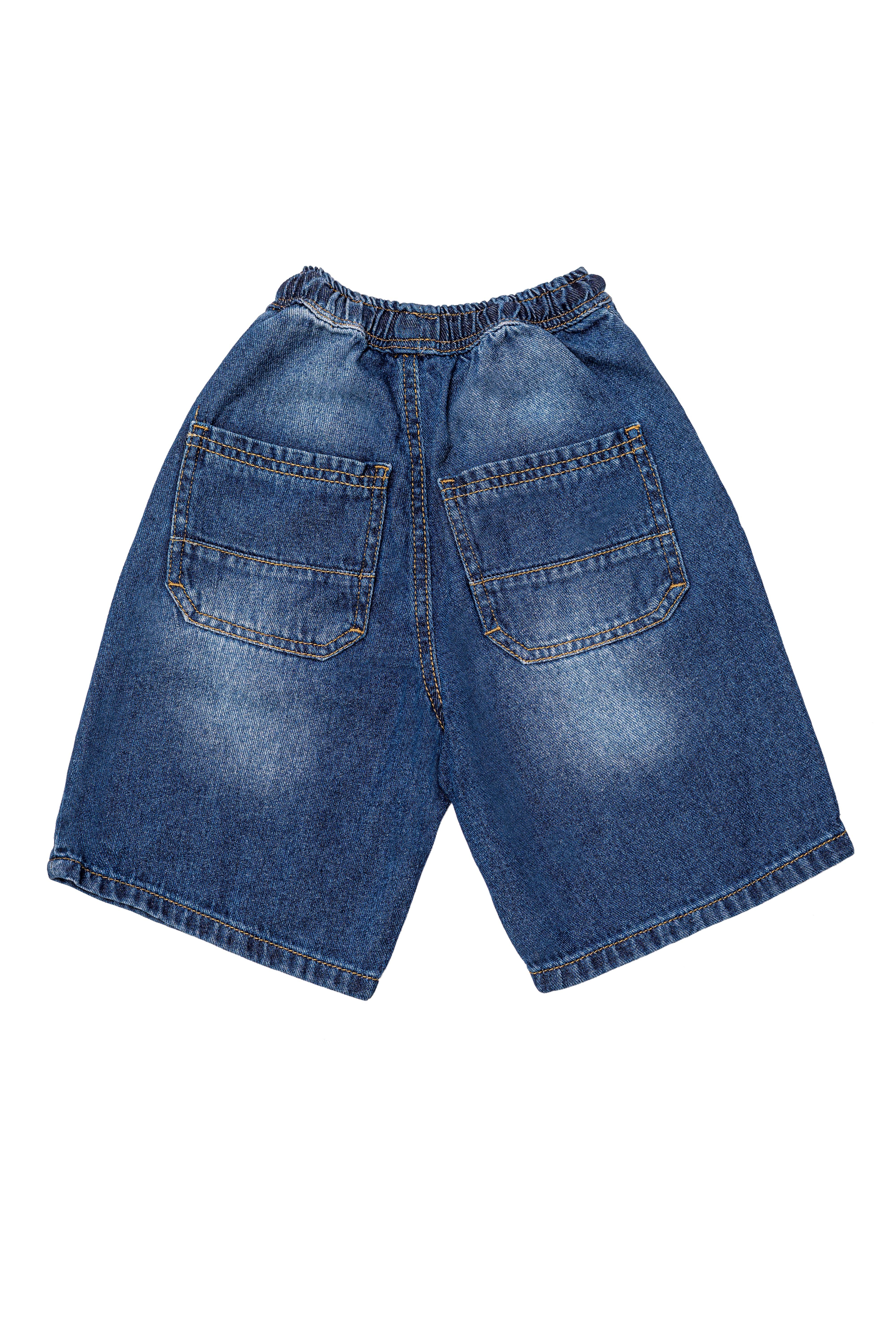 Boys Bermuda With Cord Regular Medium  Wash