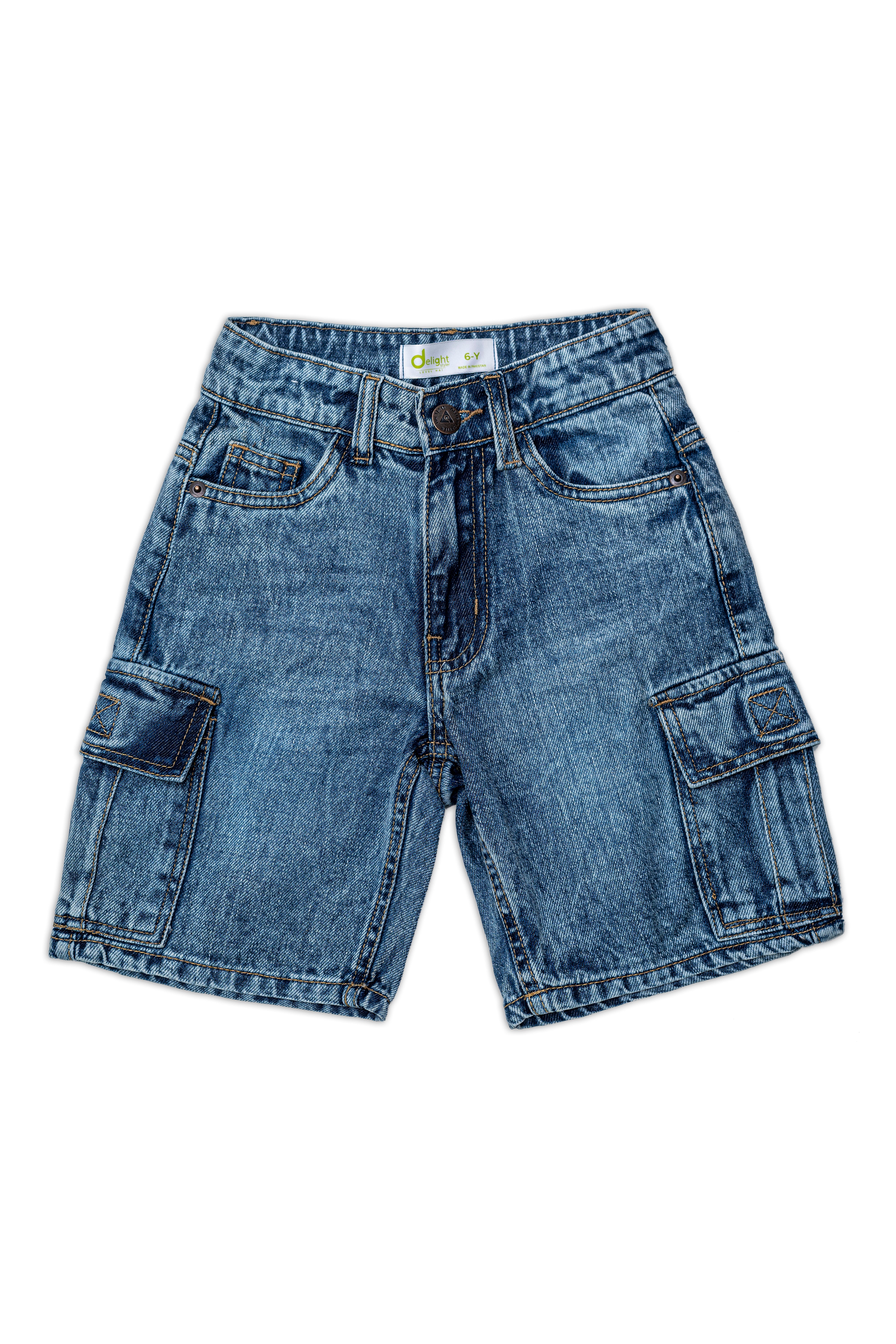 Boys Cargo Bermuda Random Wash