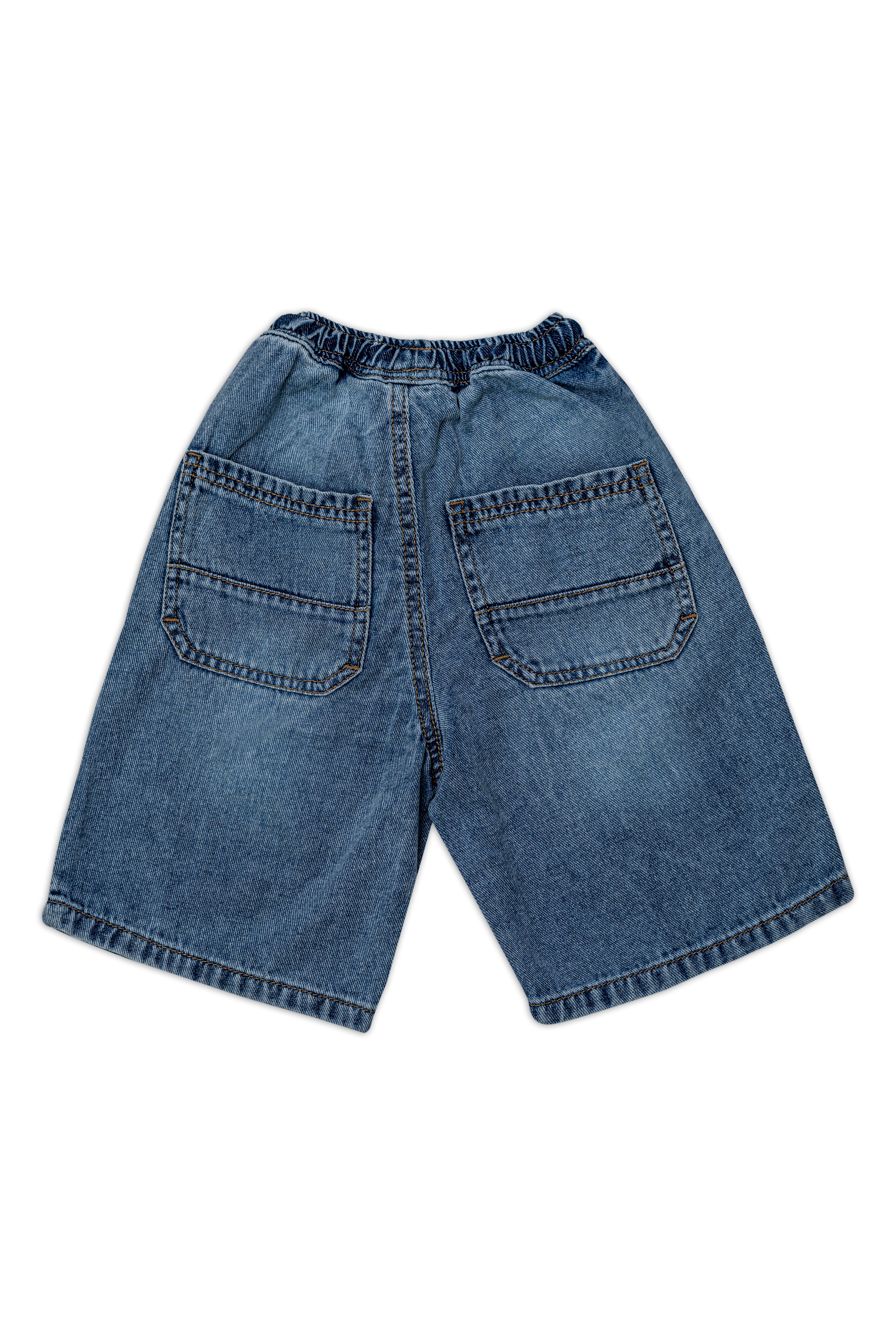 Boys Bermuda With Cord Regular Random Wash