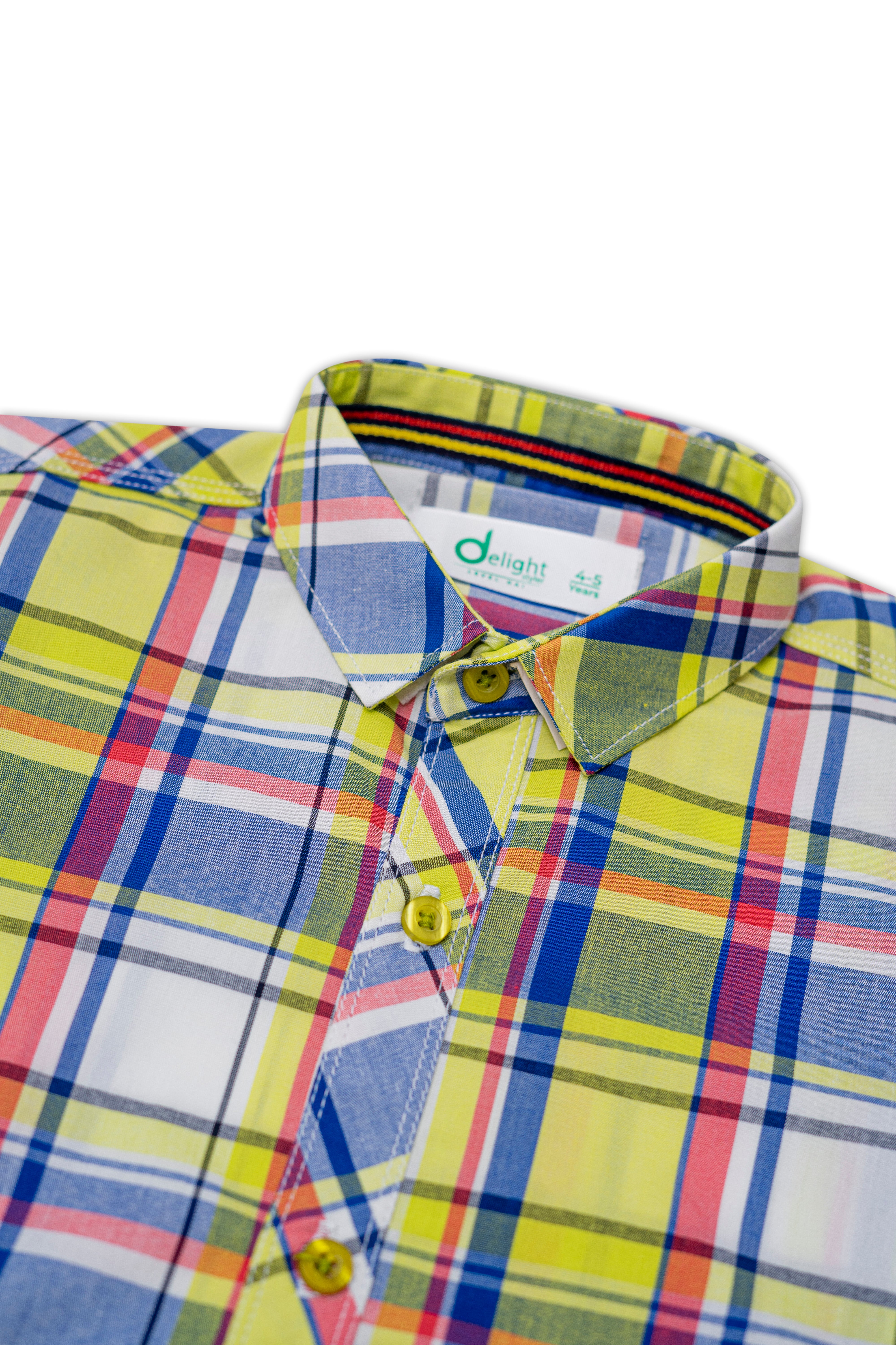 Half Sleeve Casual shirt Parrot Check
