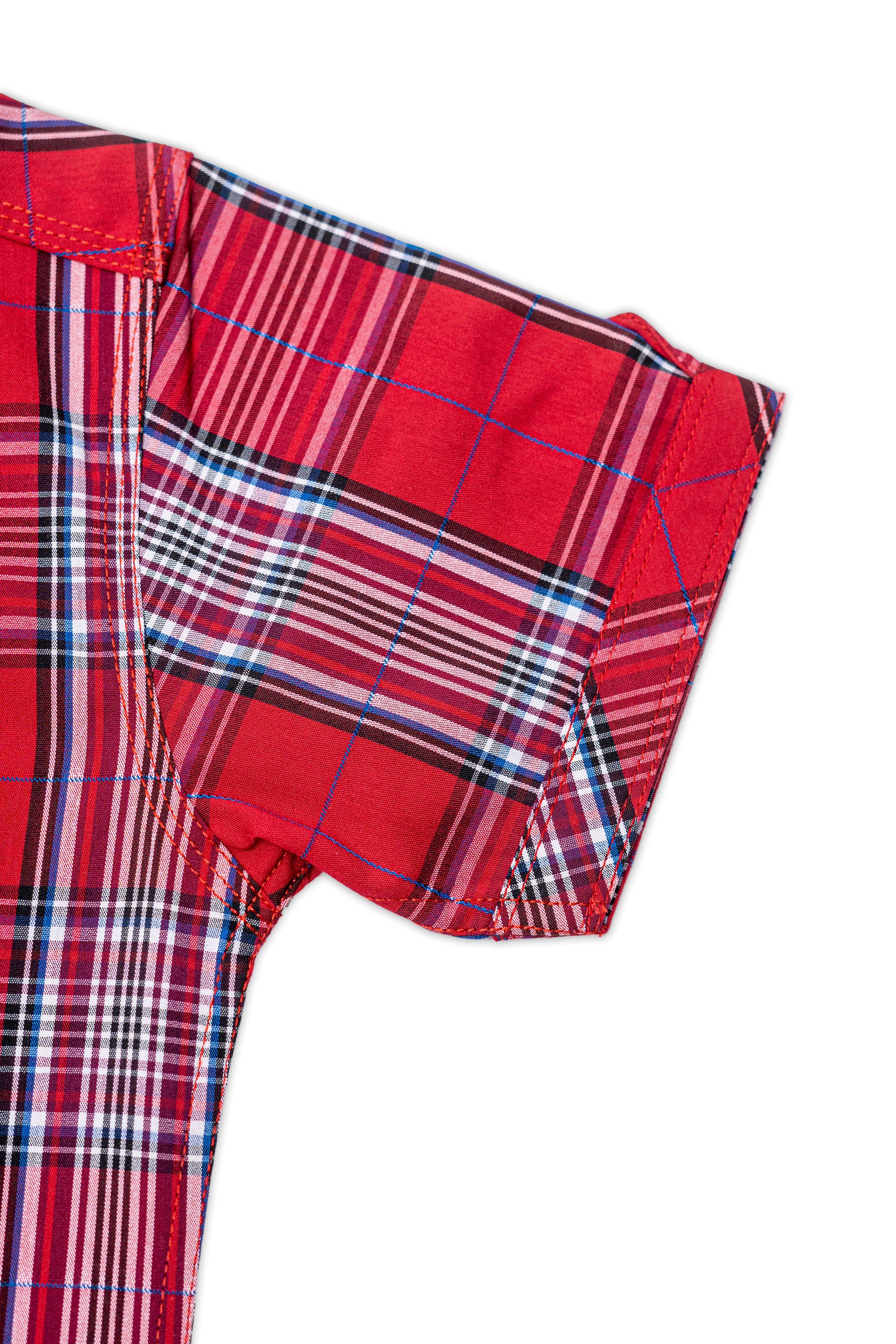Half Sleeves Casual shirt Red check