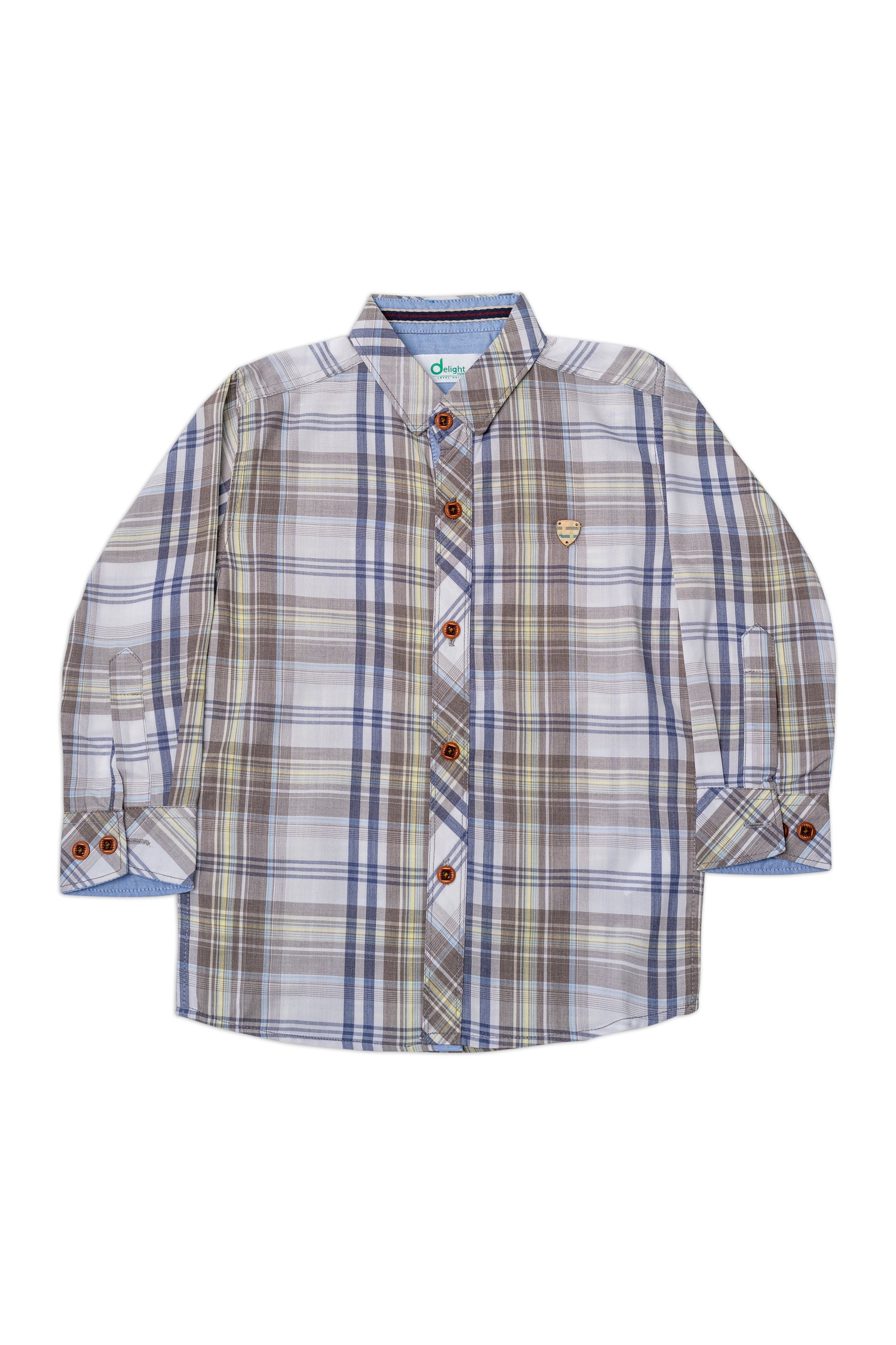 Casual Shirt Wood logo White