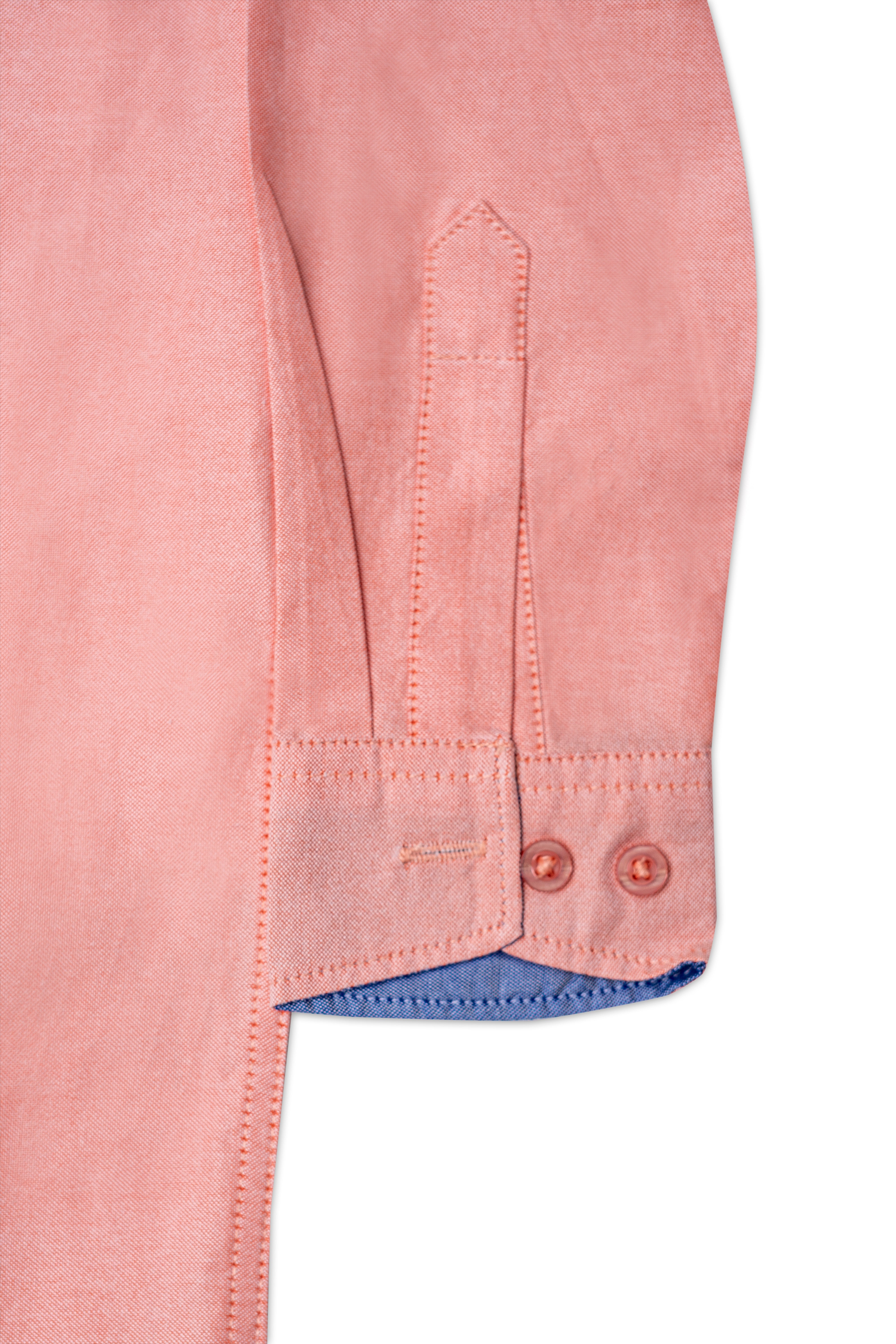 Casual shirt Ban Coller Charcoal Orange