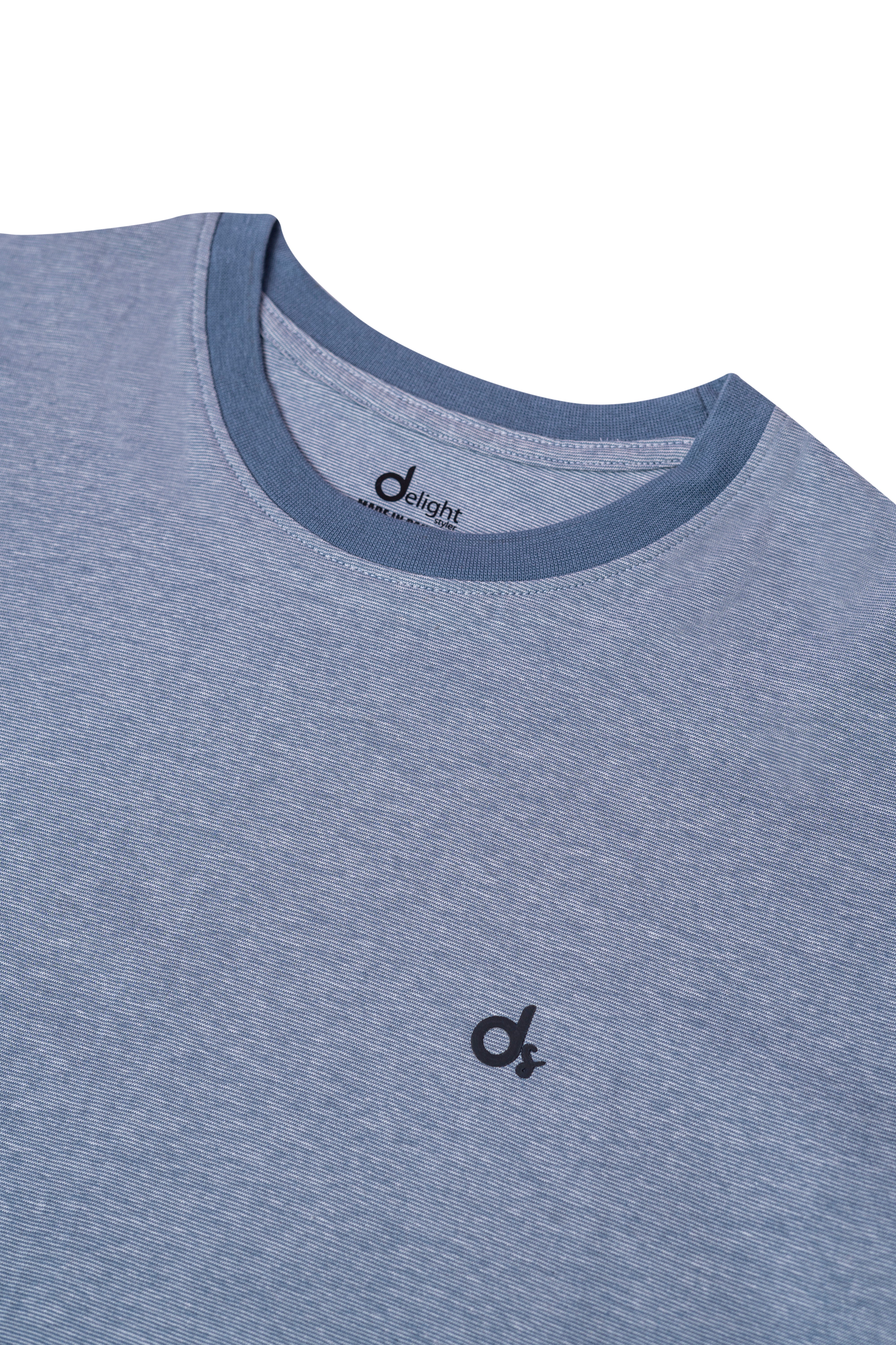 MEN T-SHIRT YARN DYED