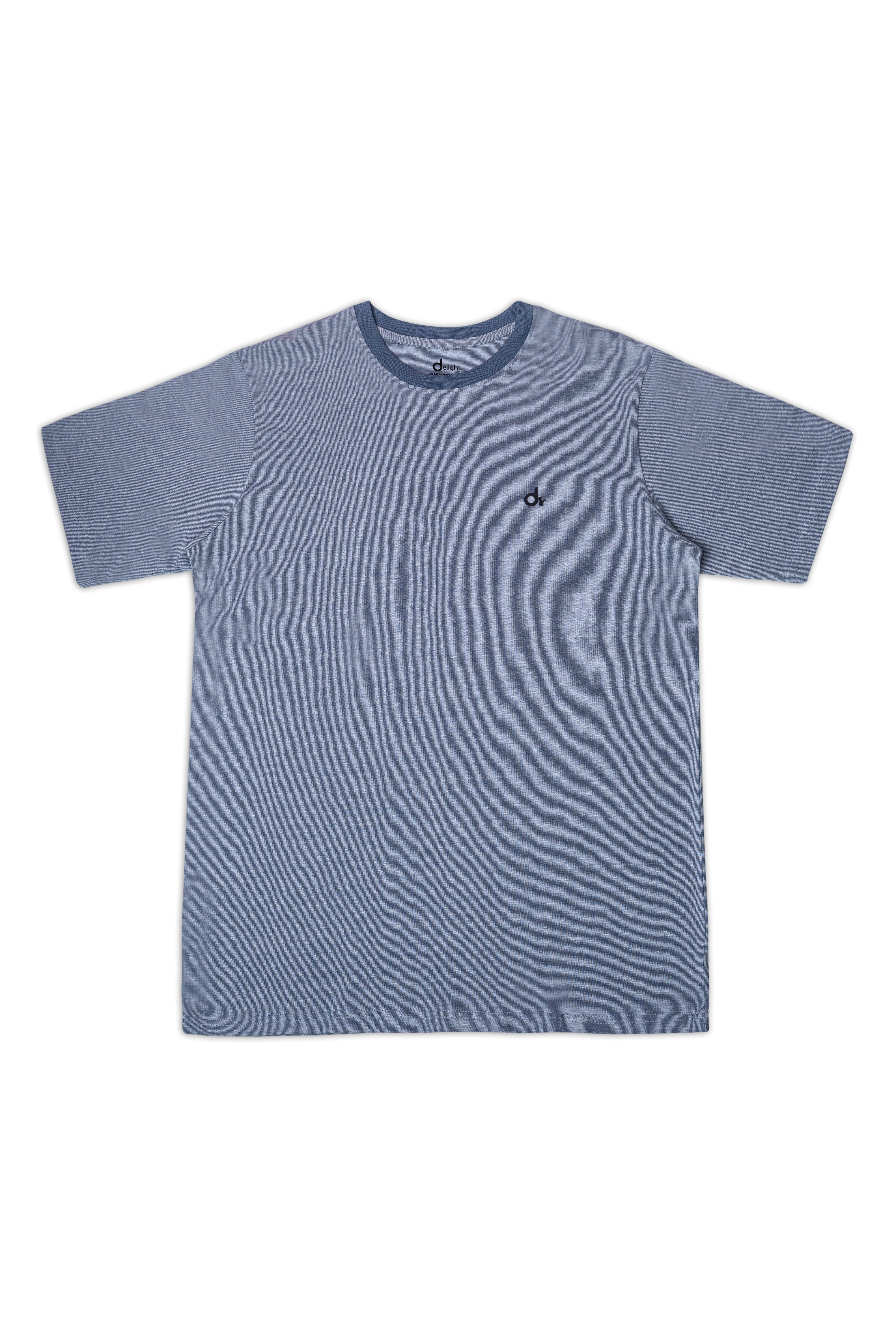 MEN T-SHIRT YARN DYED