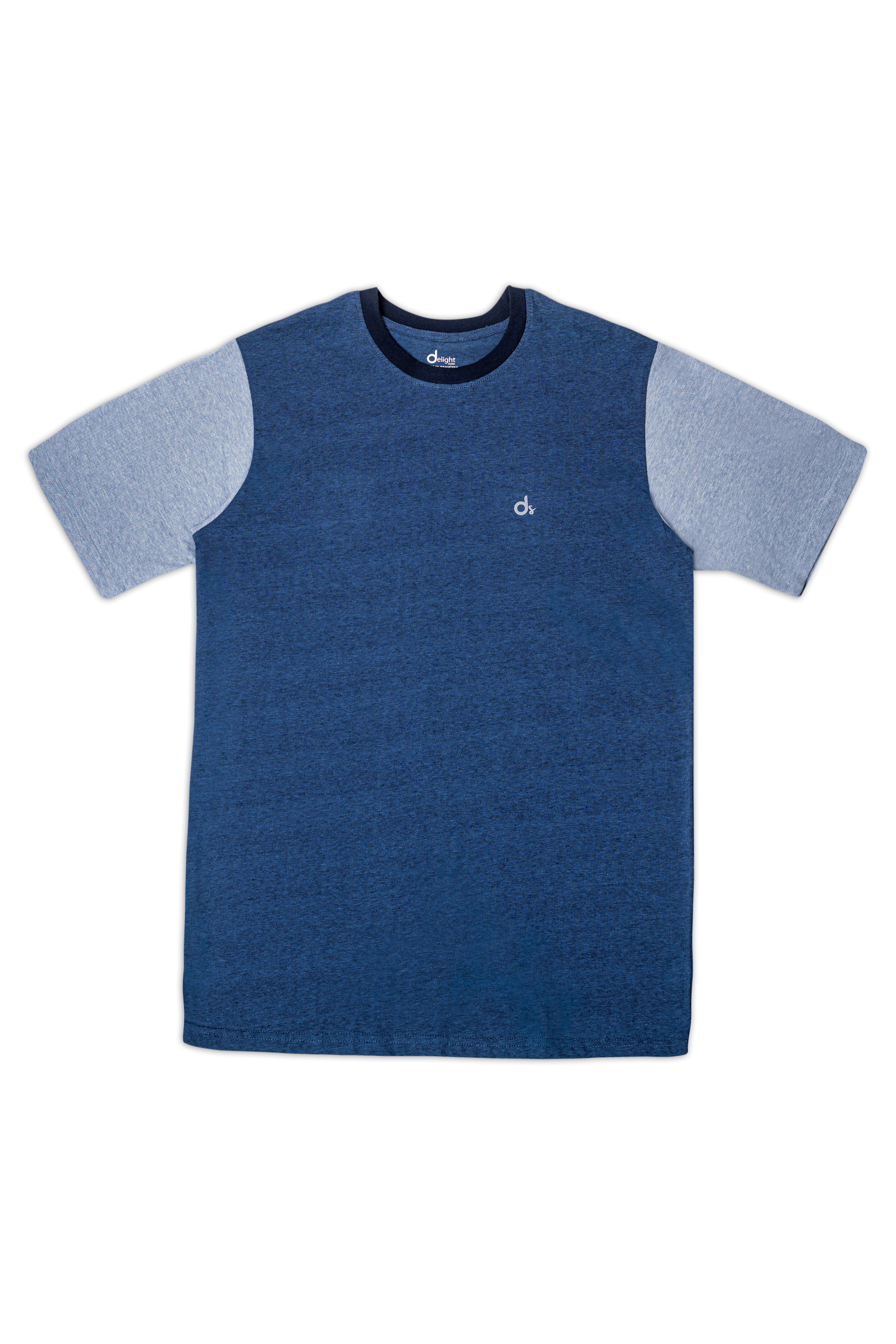 Men T-shirt Yarn Dyed